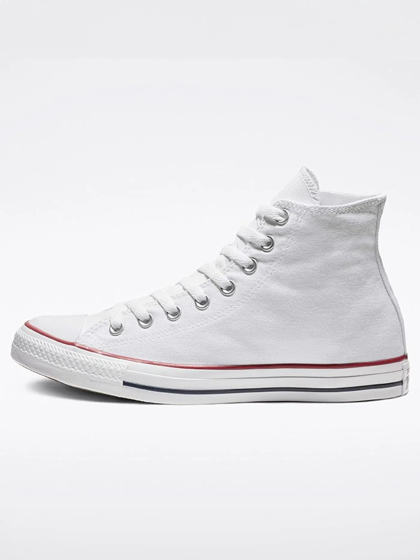 CTAS Hi Optical White Mono Shoes