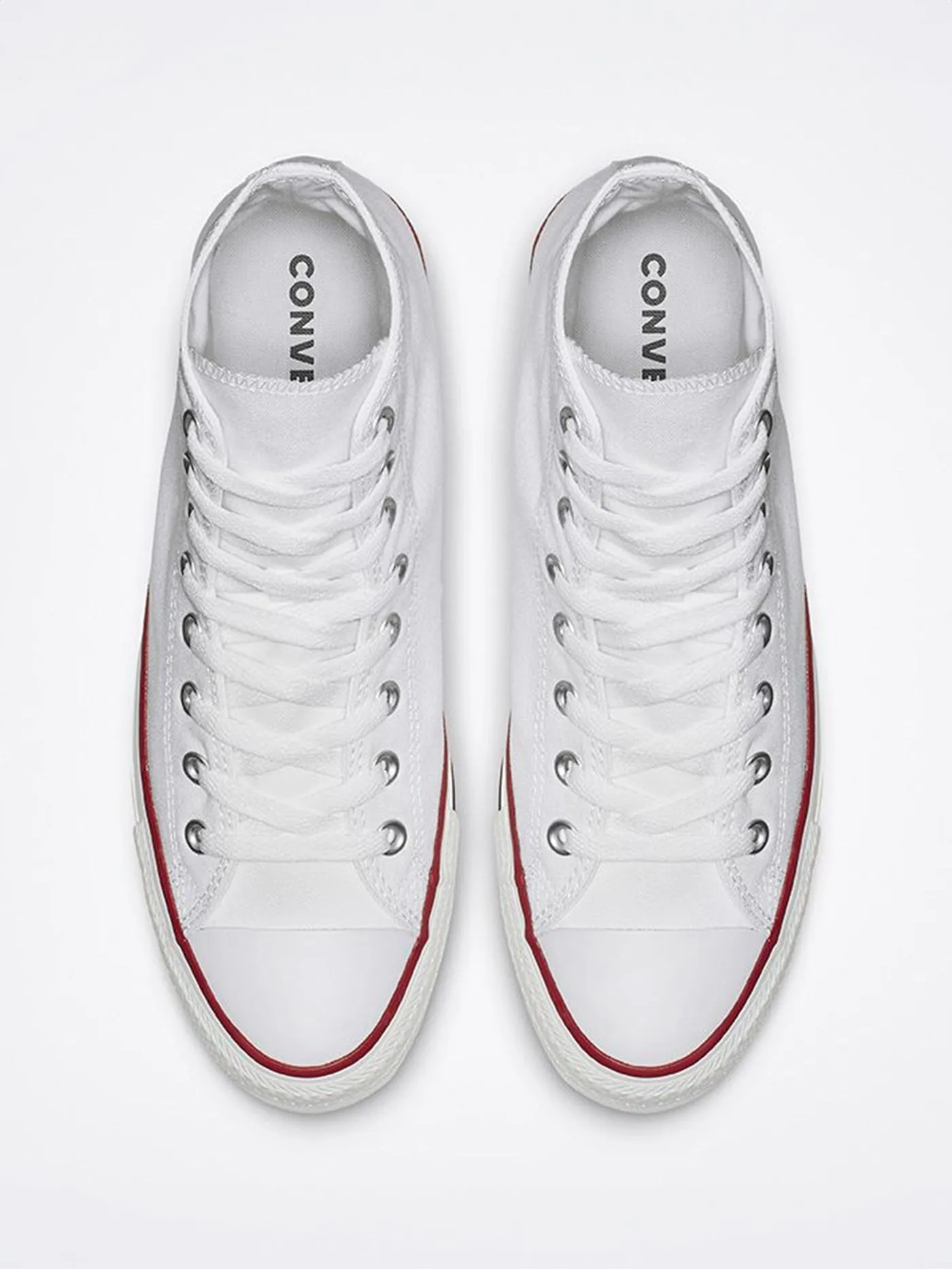 CTAS Hi Optical White Mono Shoes