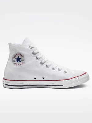 CTAS Hi Optical White Mono Shoes