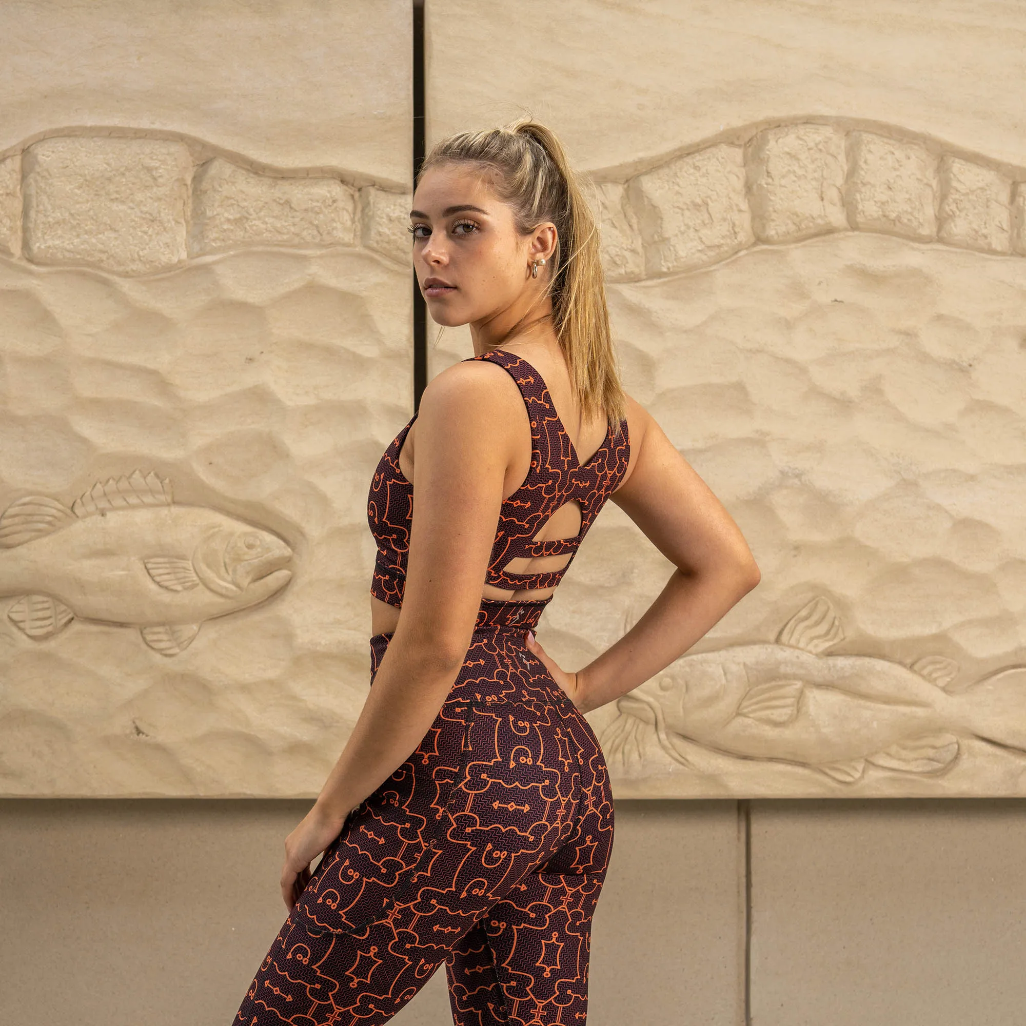 Cutout Sports Bra