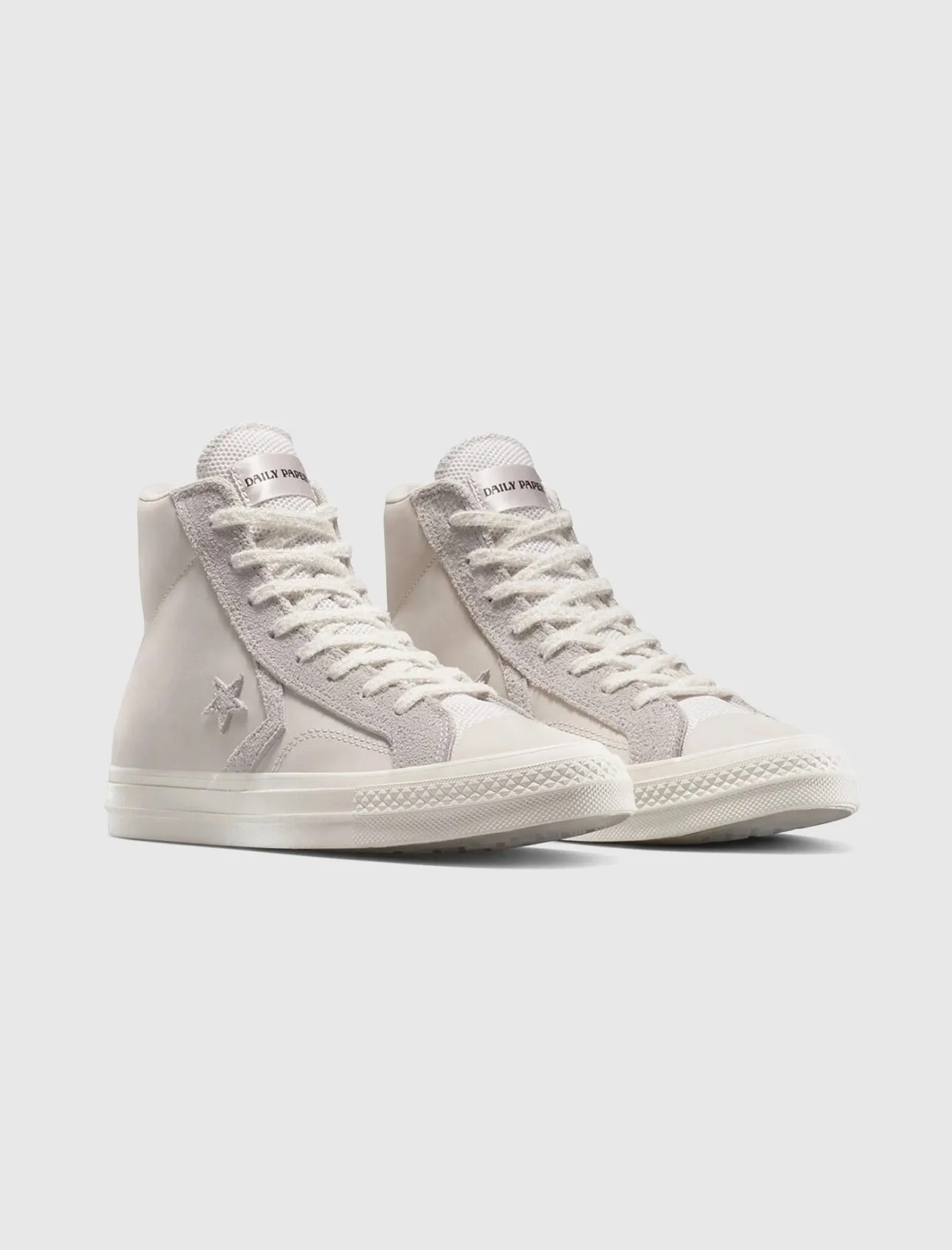 DAILY PAPER X STAR PLAYER 76 HI "WHITE SAND/FERN GREEN/CYBER YELLOW"