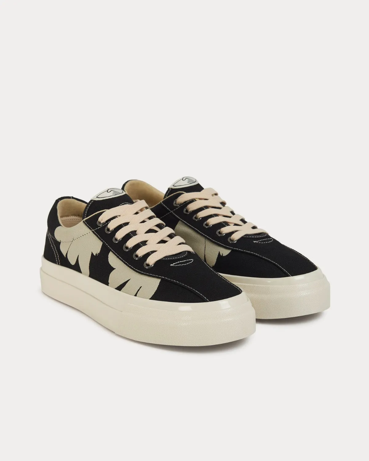 Dellow Shroom Hands Black / Ecru Low Top Sneakers