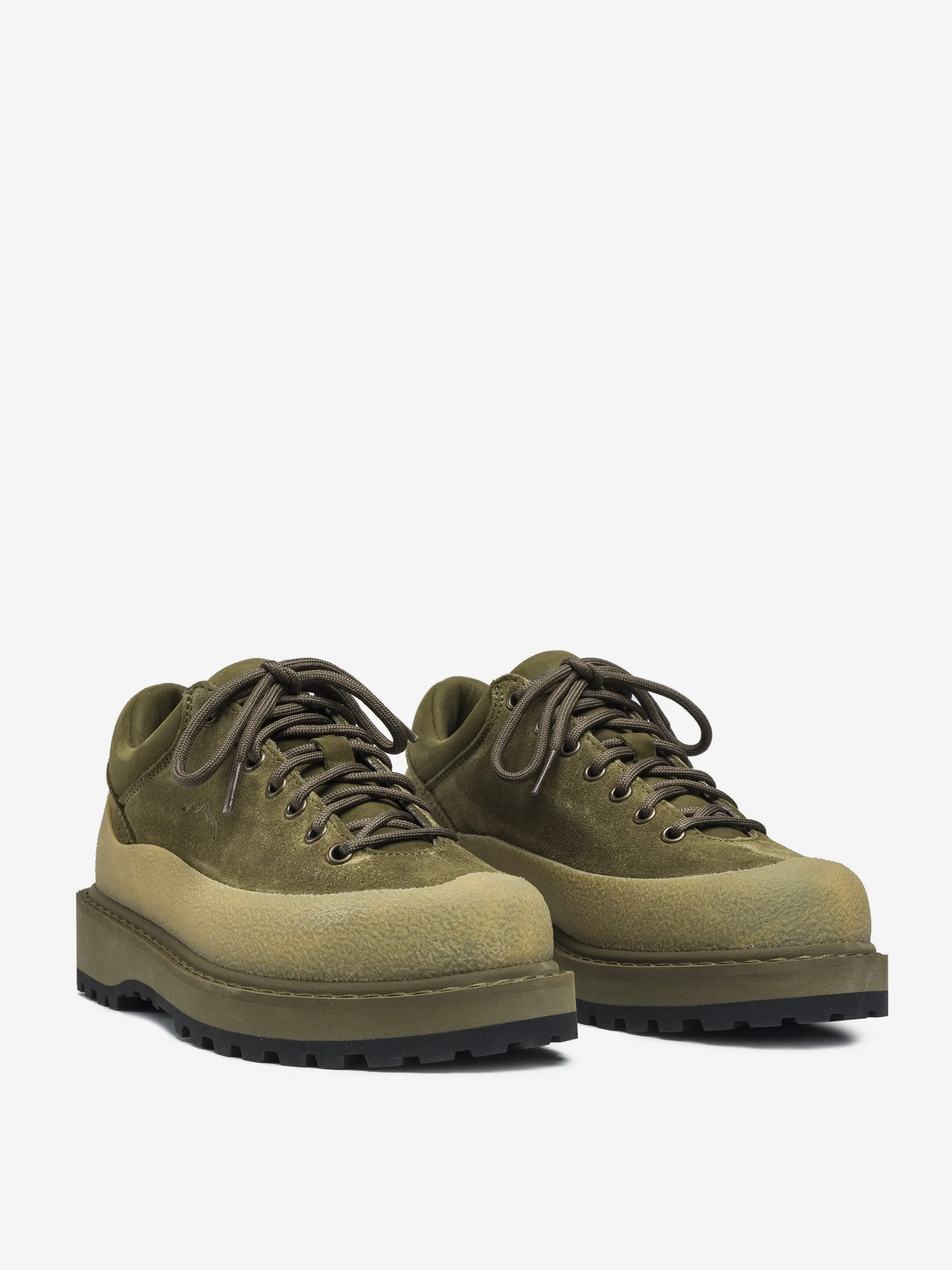 Diemme Cornaro Eyelets - Olive Suede