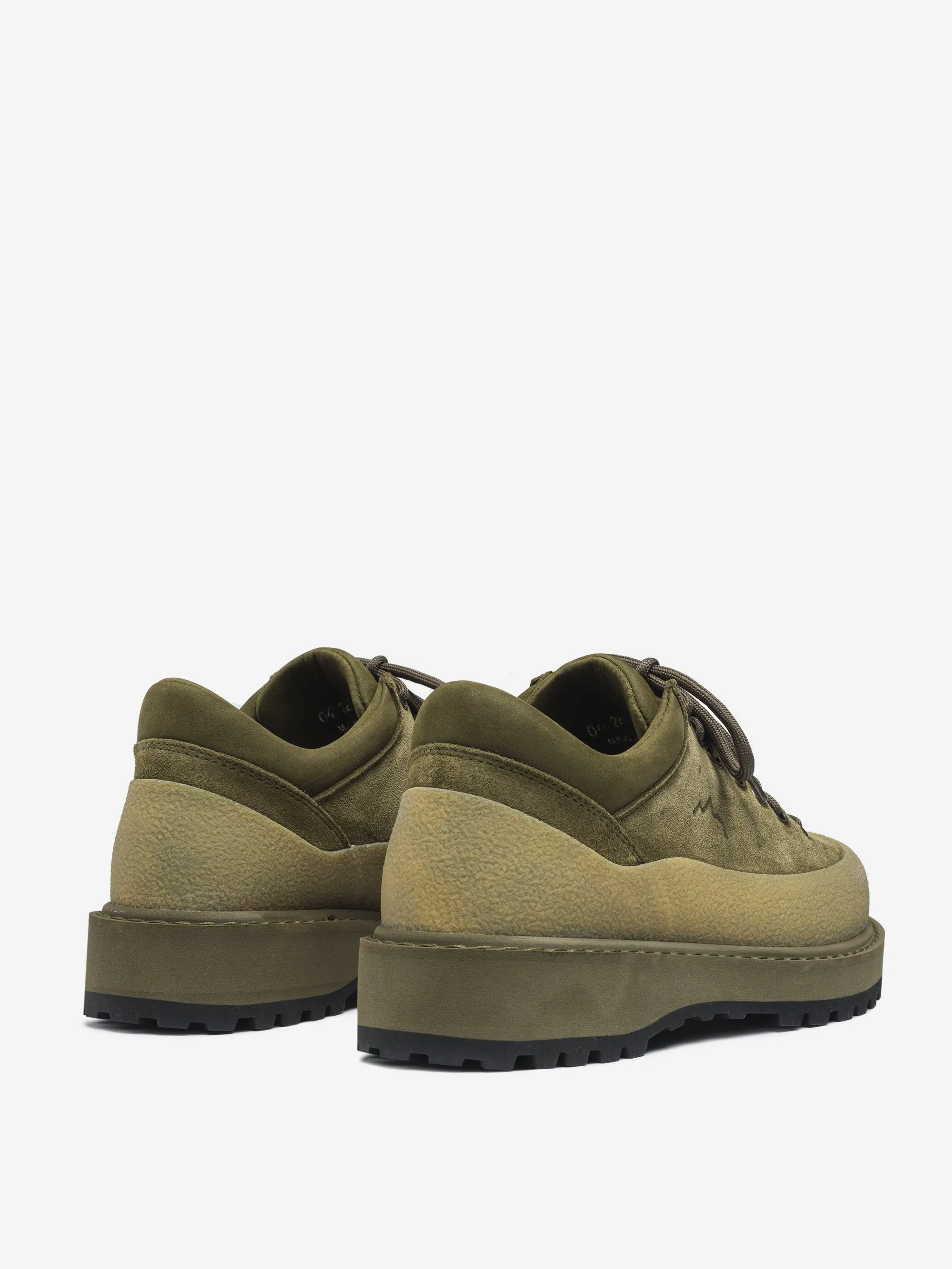 Diemme Cornaro Eyelets - Olive Suede