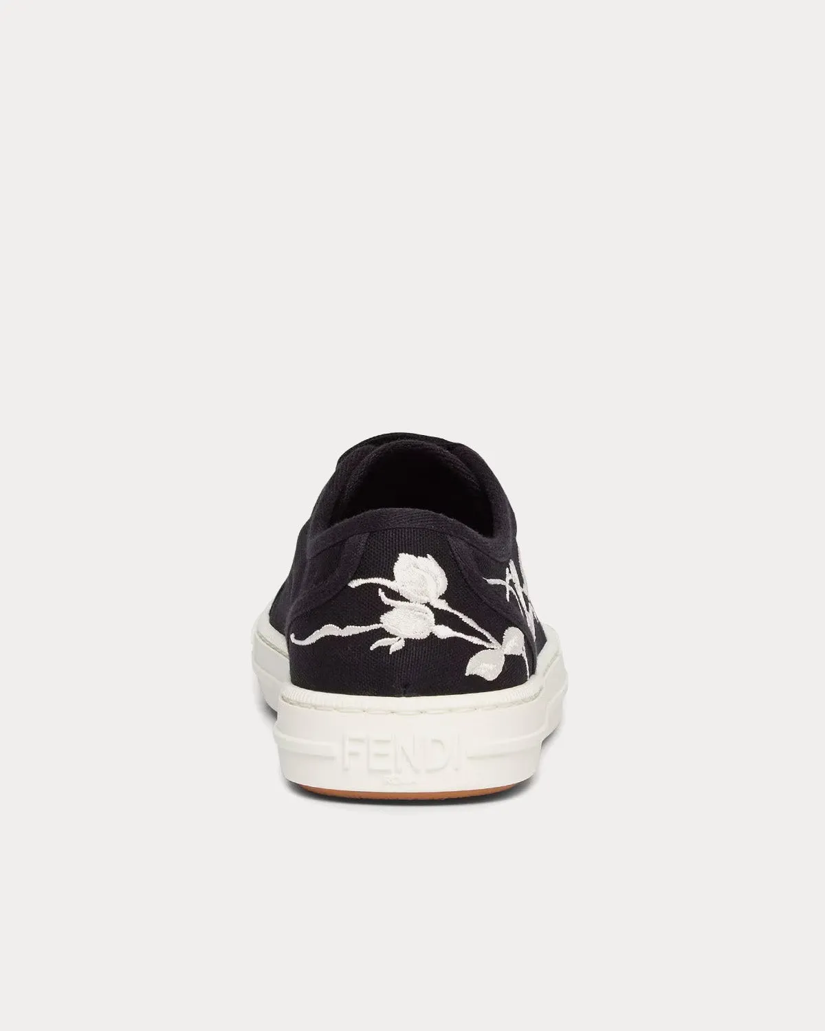 Domino Canvas Black Low Top Sneakers