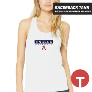 East Cobb Angels - LOGO 3 - Bella   Canvas B6008 Women's Jersey Racerback Tank