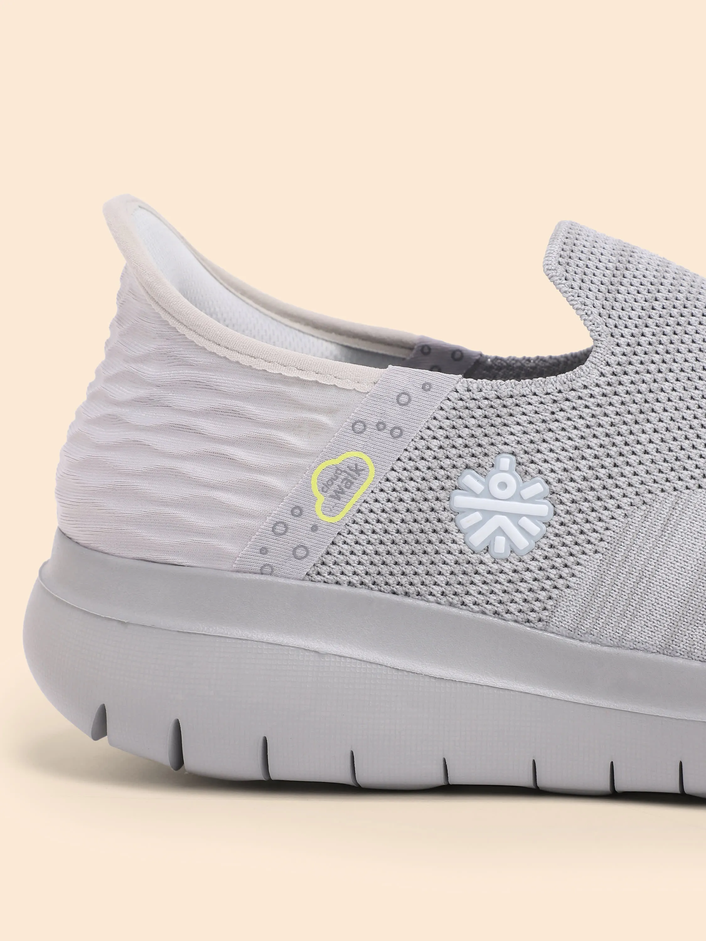 EZ  Walk Men's Walking Shoes - Pastel Grey