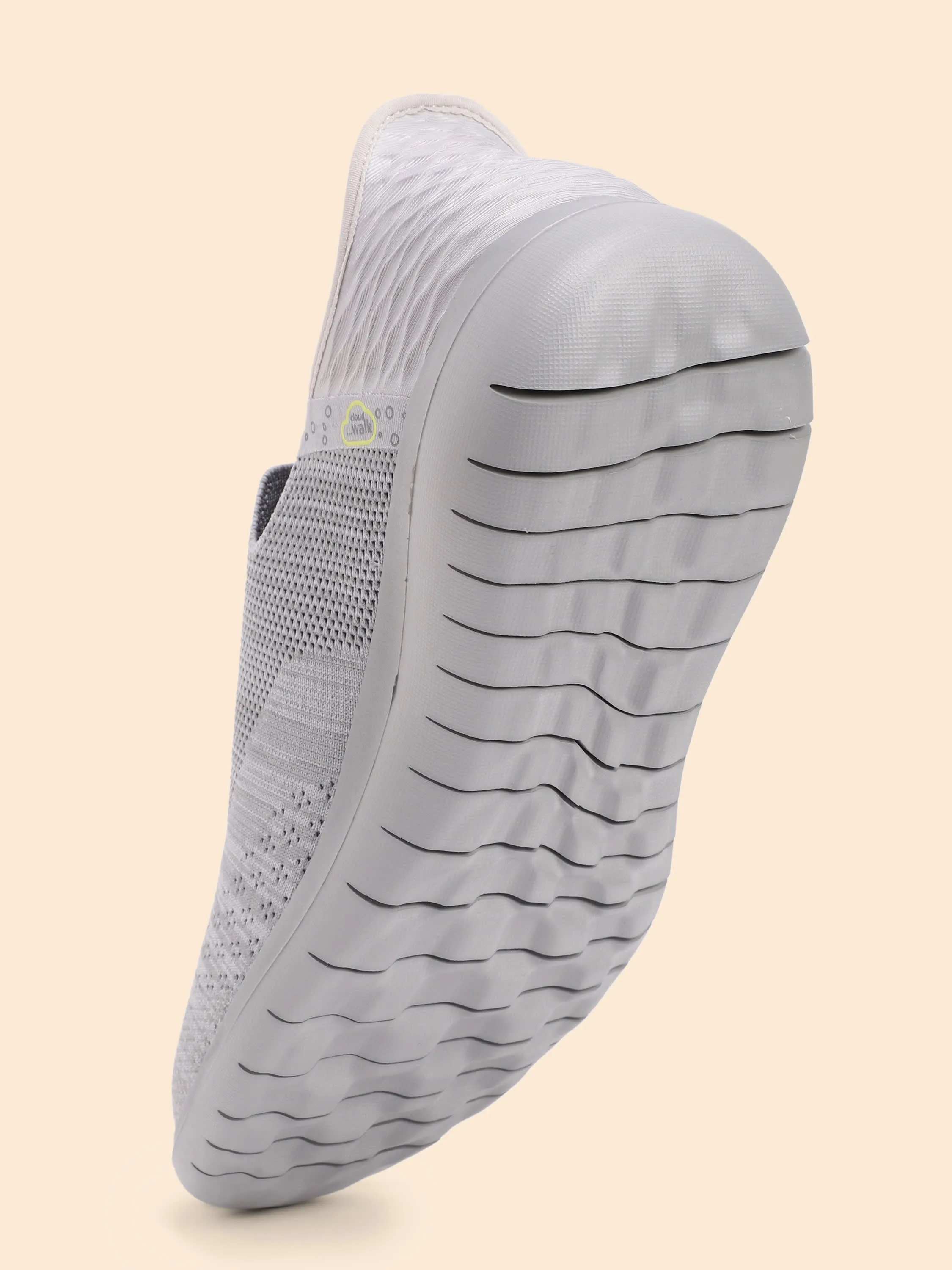 EZ  Walk Men's Walking Shoes - Pastel Grey