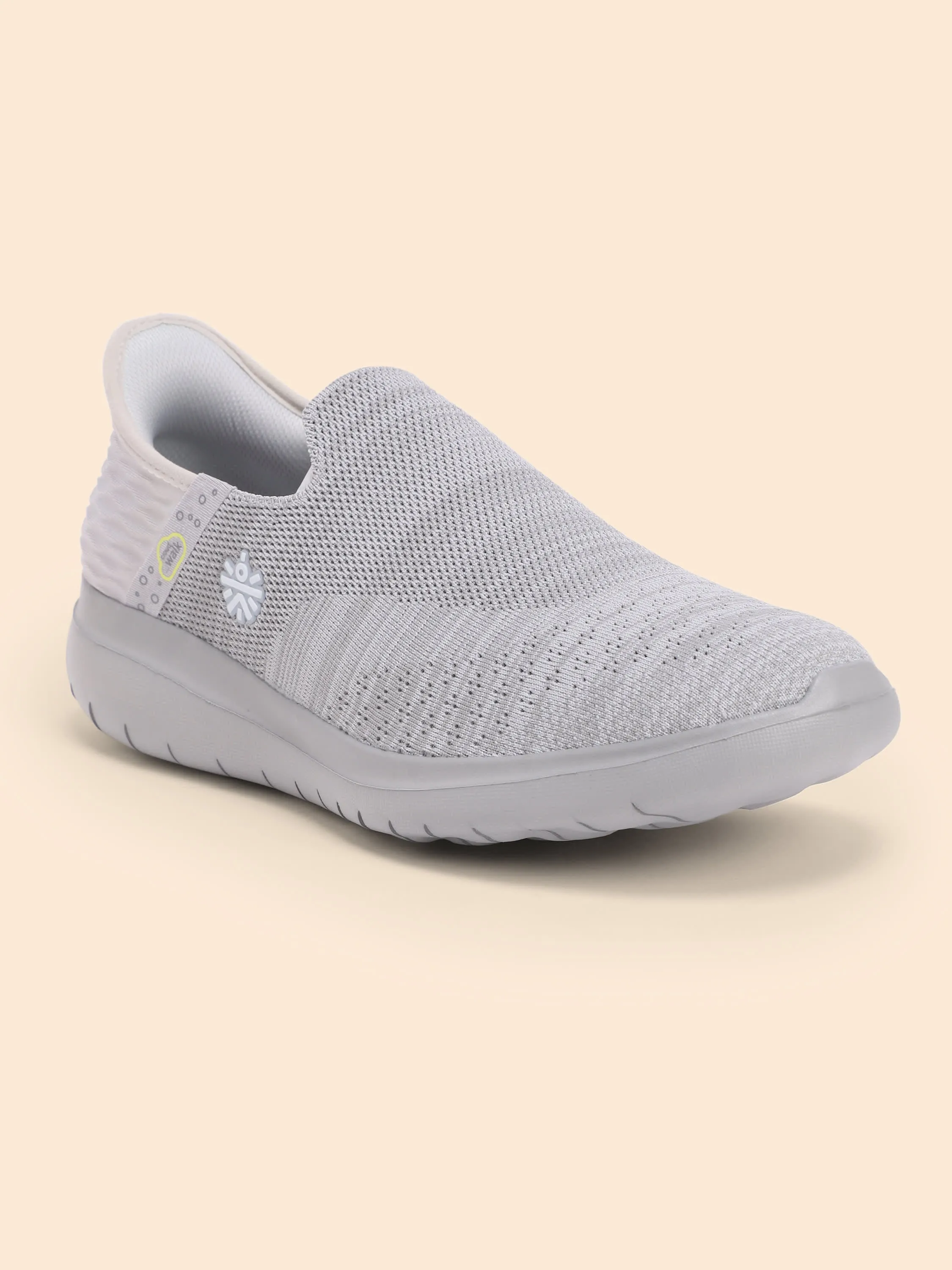 EZ  Walk Men's Walking Shoes - Pastel Grey