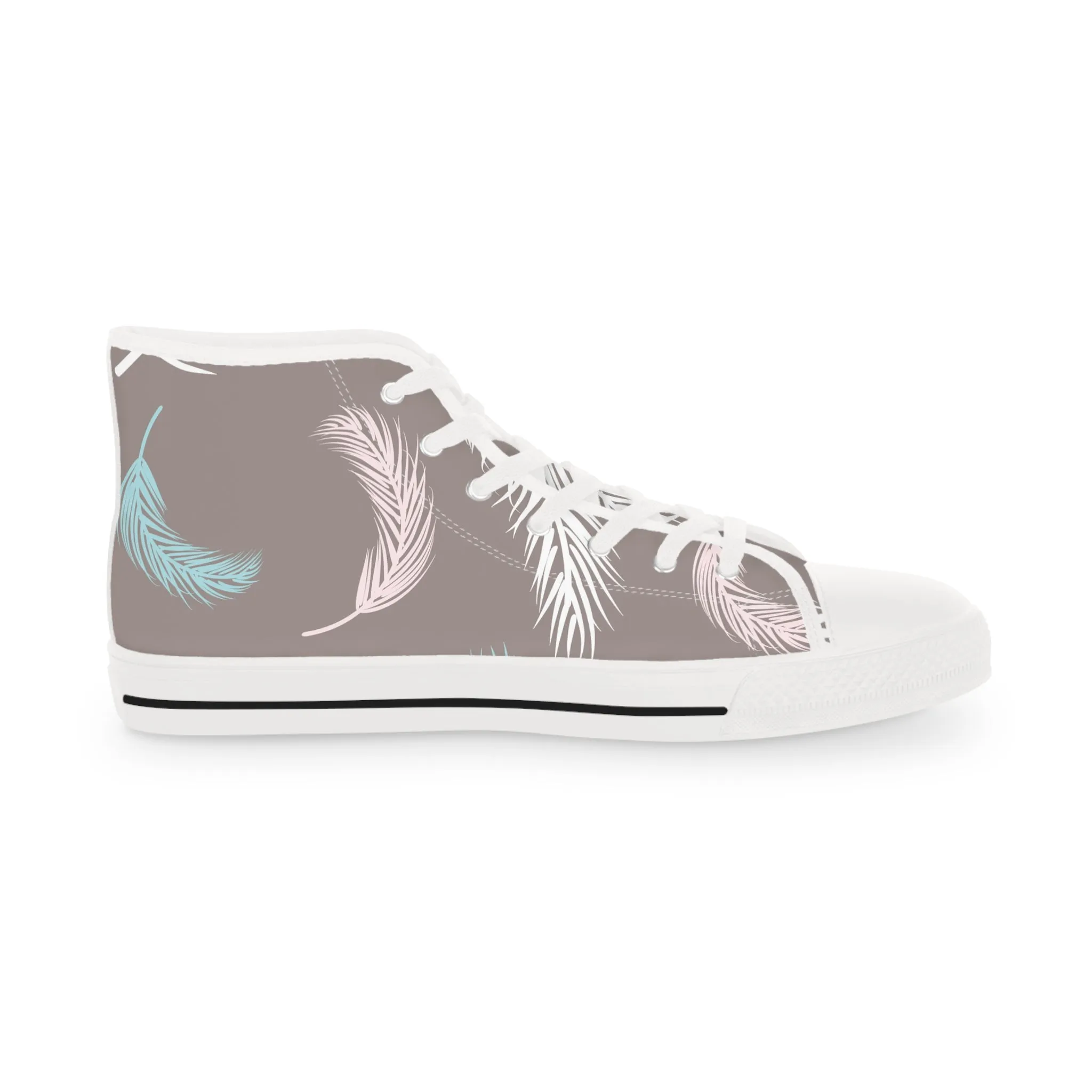 Feather Men's High Top Sneakers