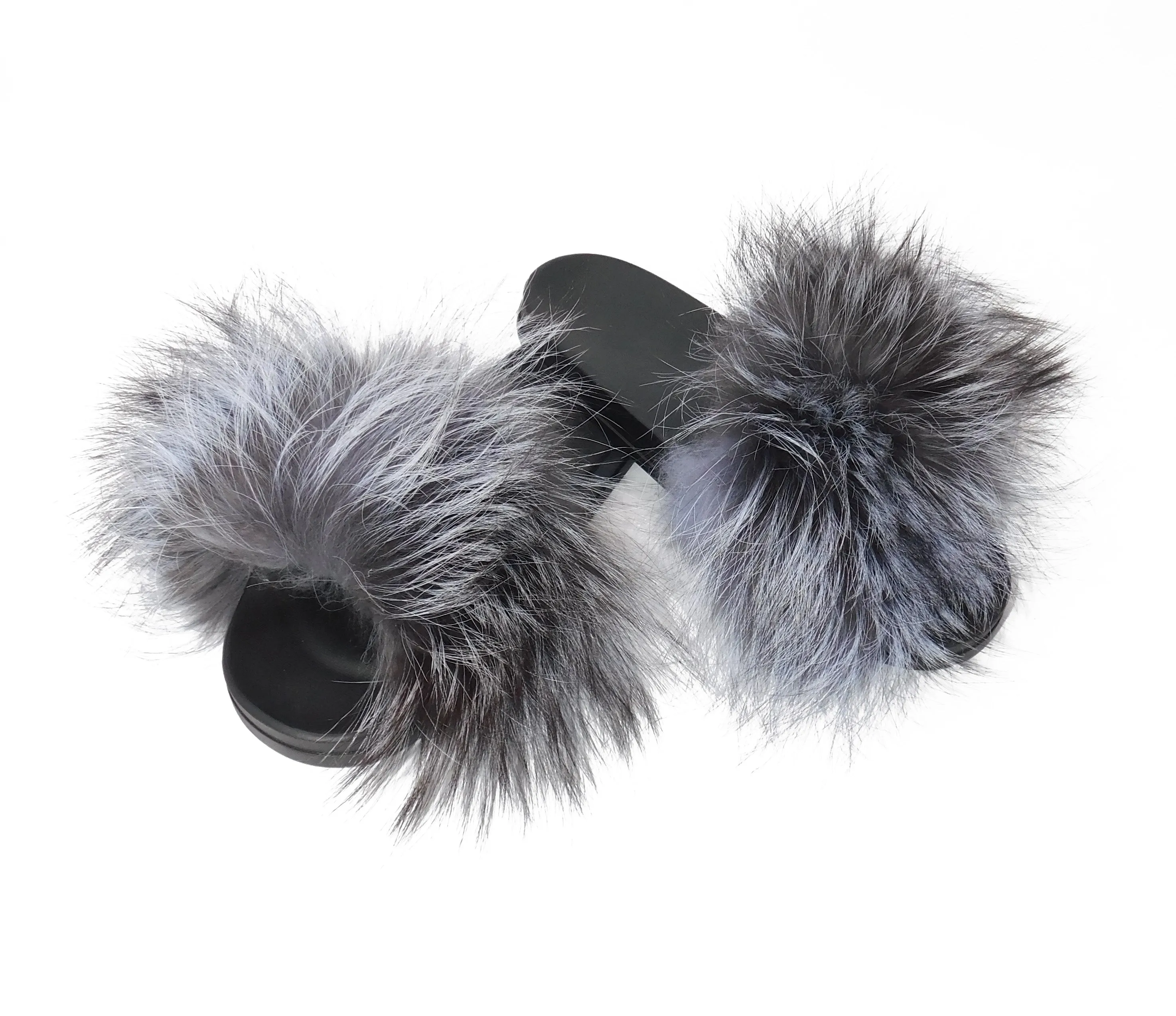 Fox Fur Slides