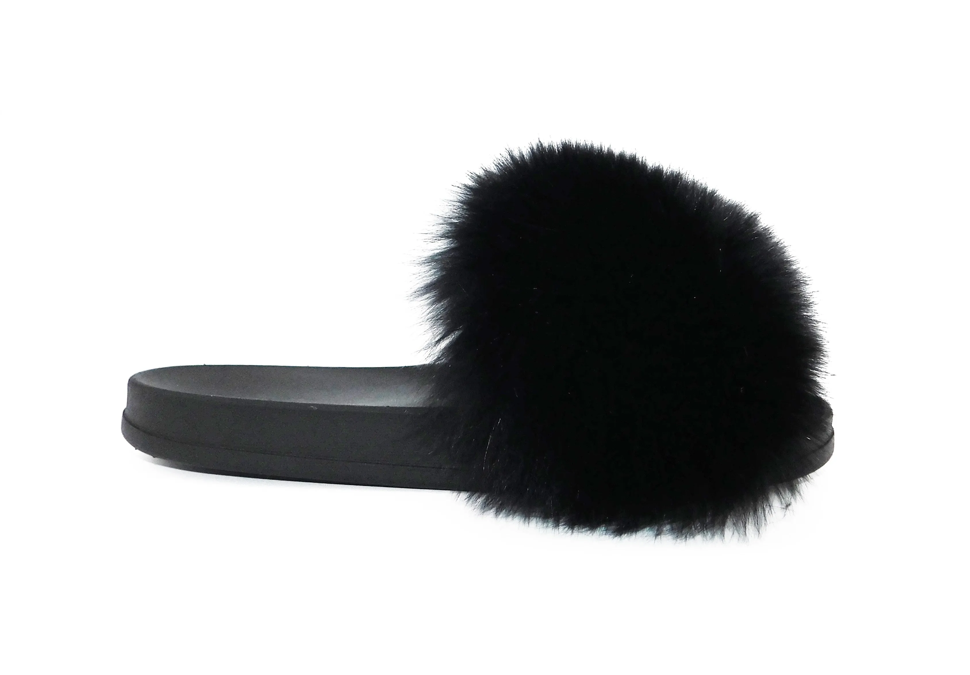 Fox Fur Slides