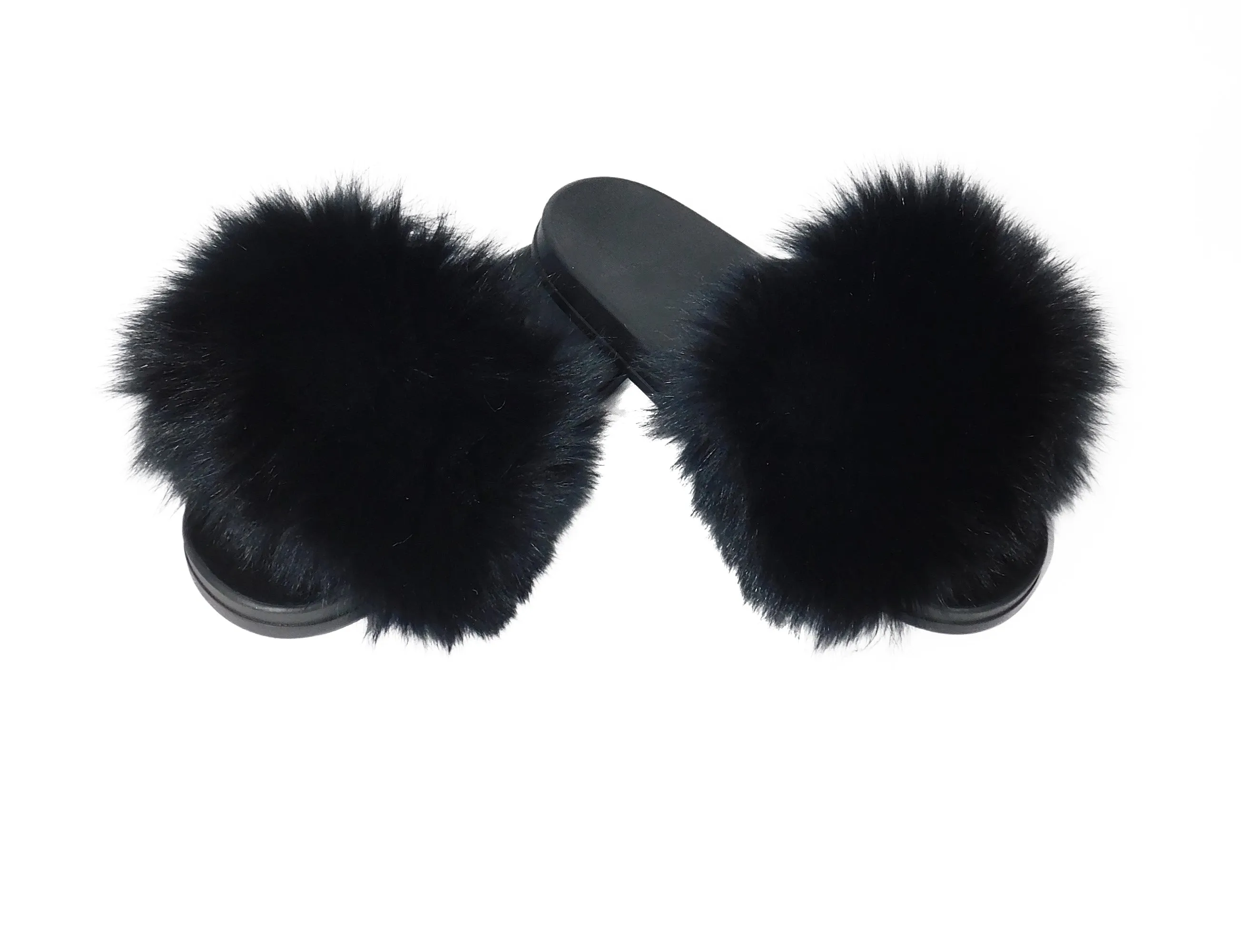 Fox Fur Slides