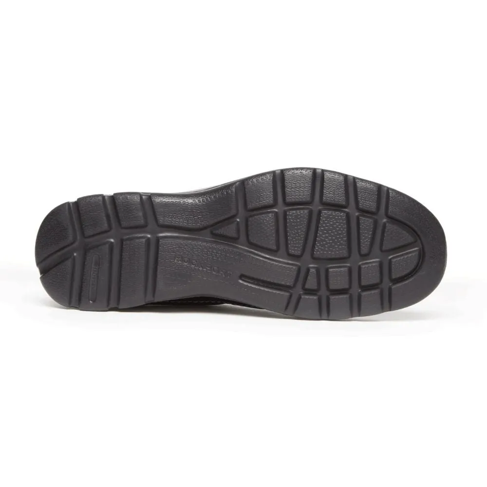 Get Your Kicks Blucher M79268 Rockport Black Sneaker