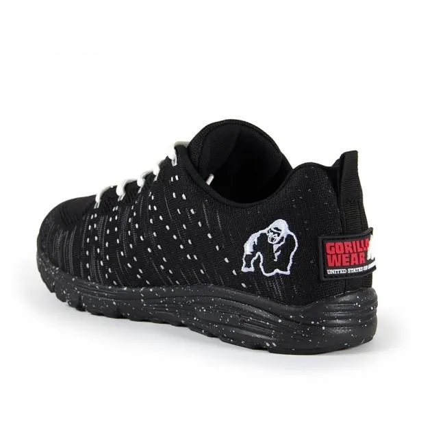 Gorilla Wear Brooklyn Knitted Sneakers - Black-White