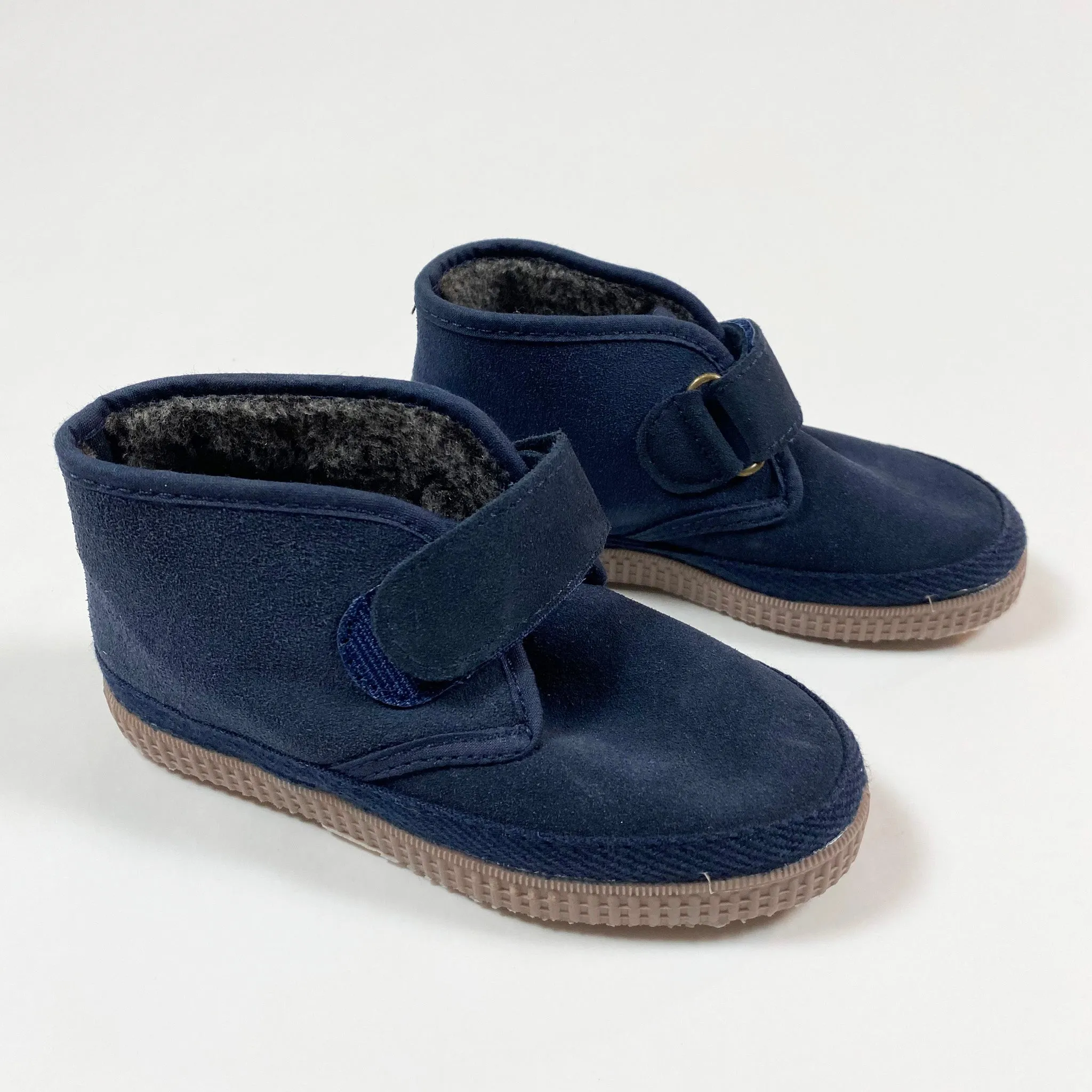 Hampton Canvas navy kalahari leather sneakers with lining 27