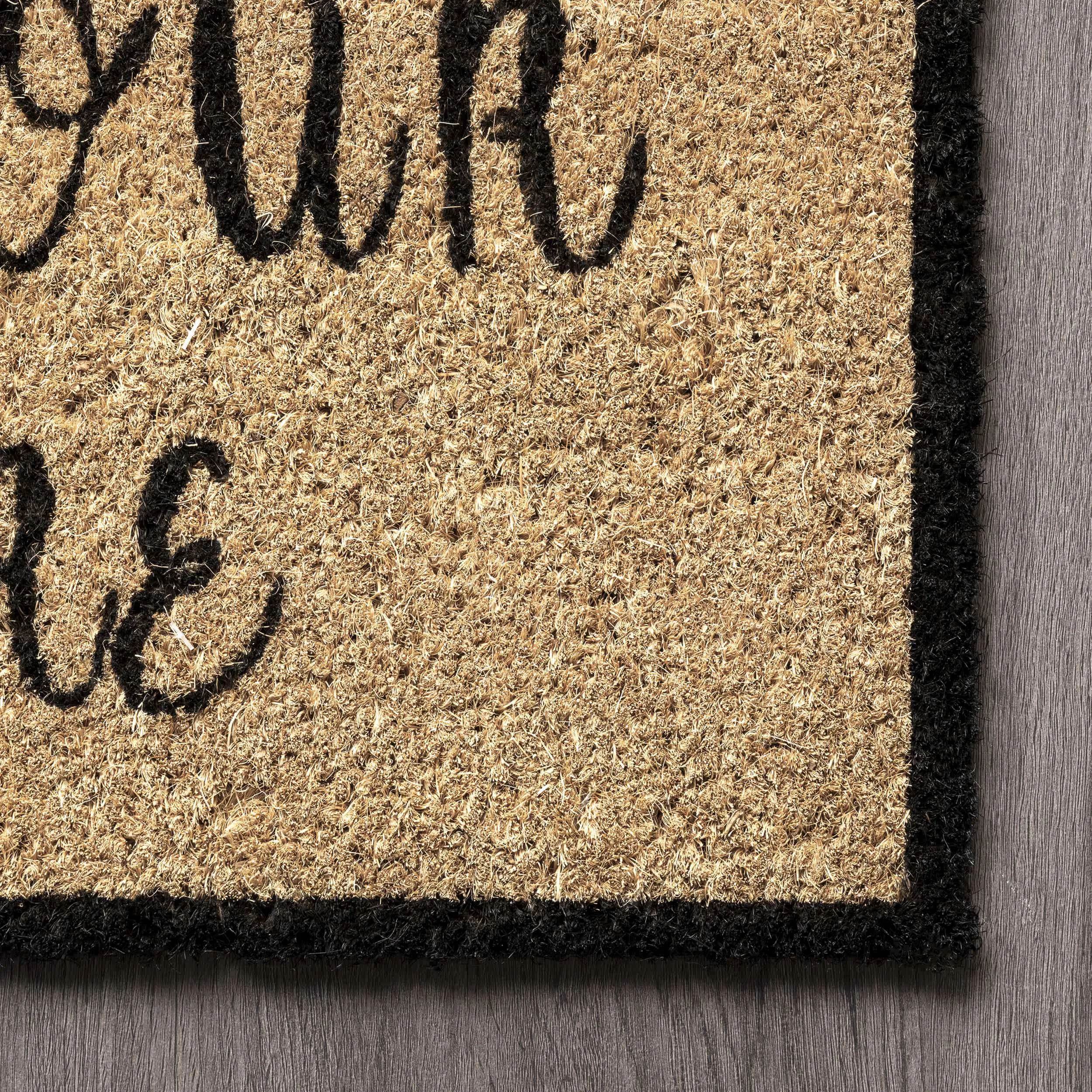 Happy Hour Coir Doormat