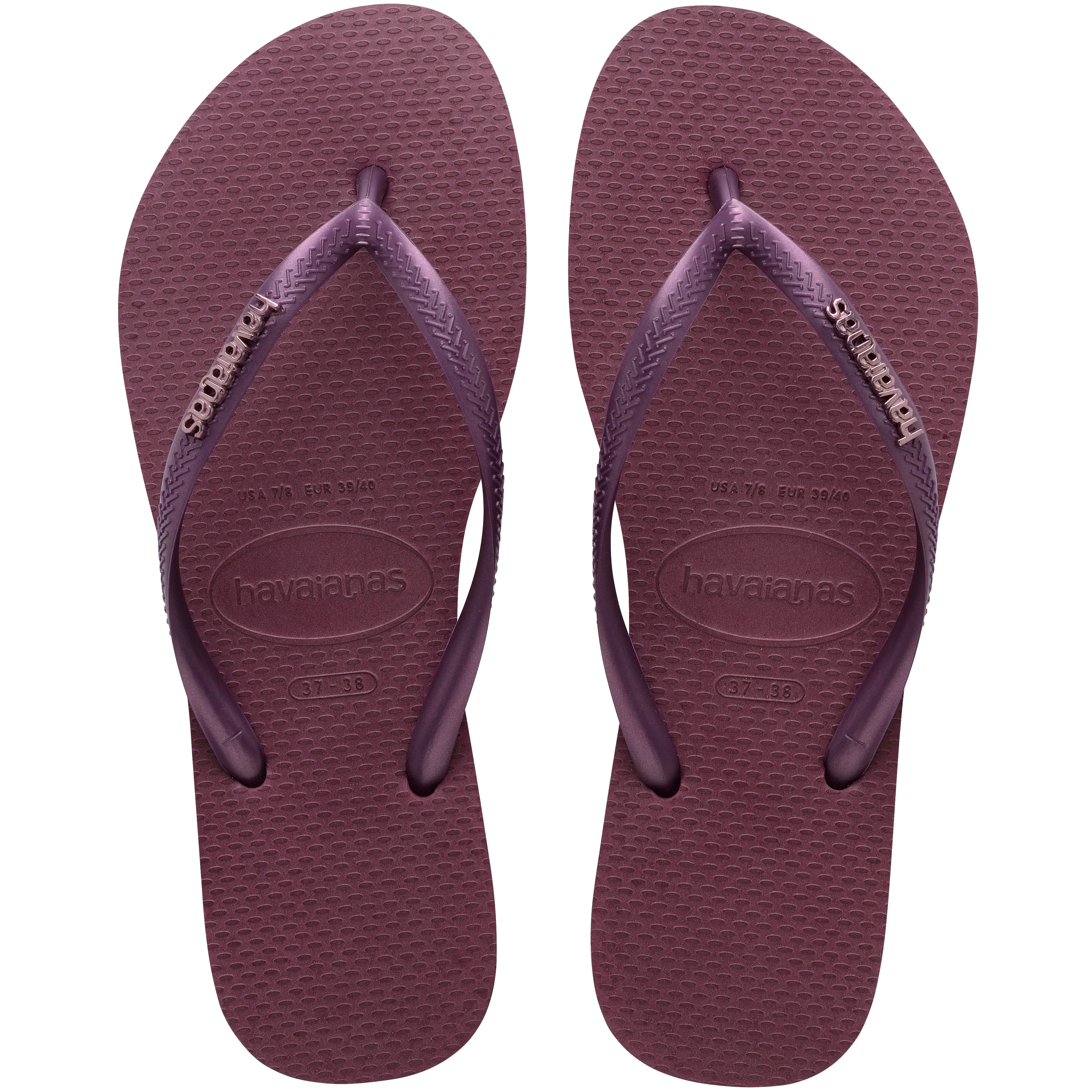 Havaianas Slim Logo Metallic