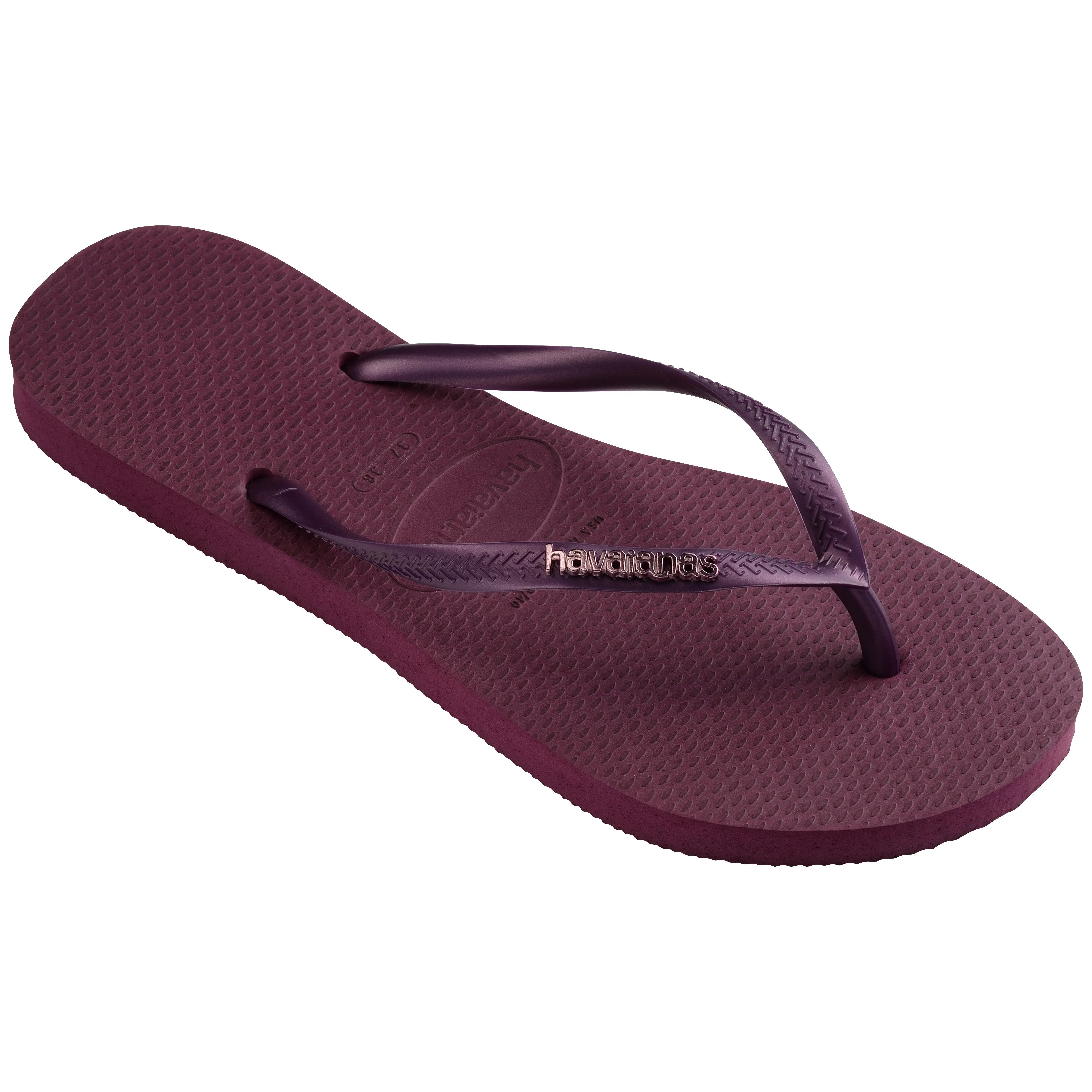 Havaianas Slim Logo Metallic