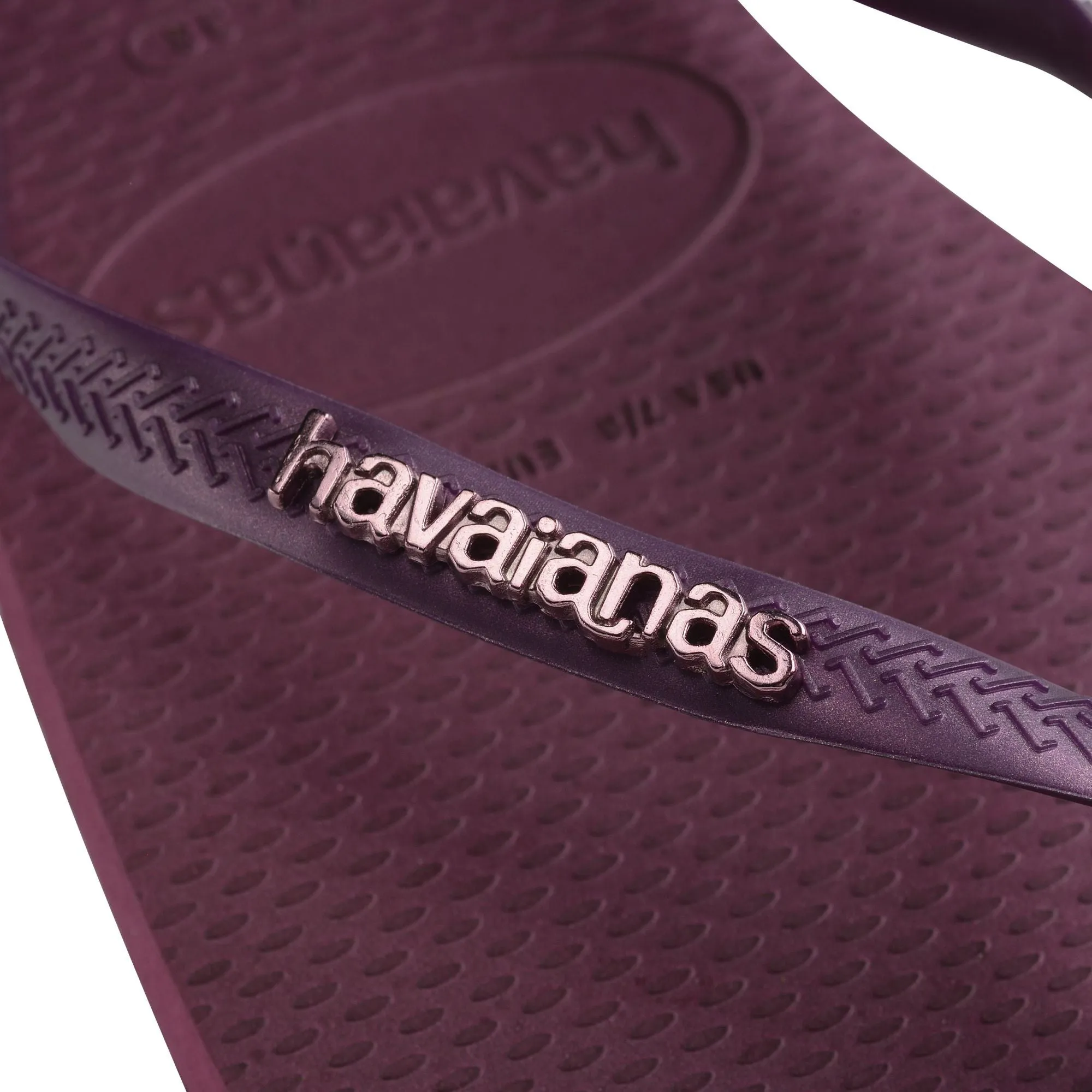 Havaianas Slim Logo Metallic