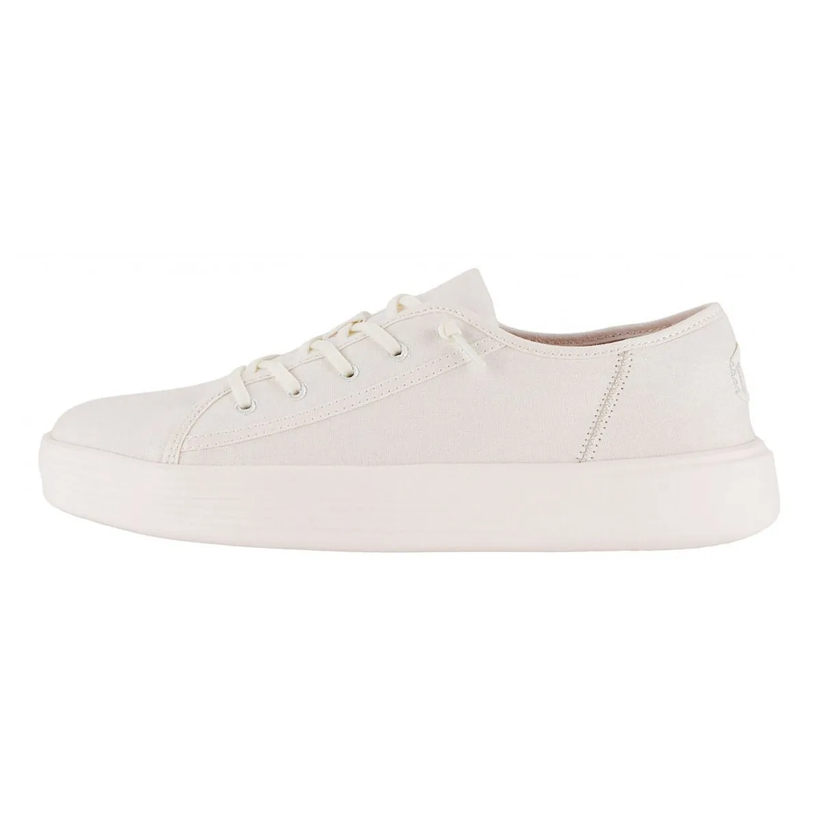 Hey Dude - Cody M Canvas - White