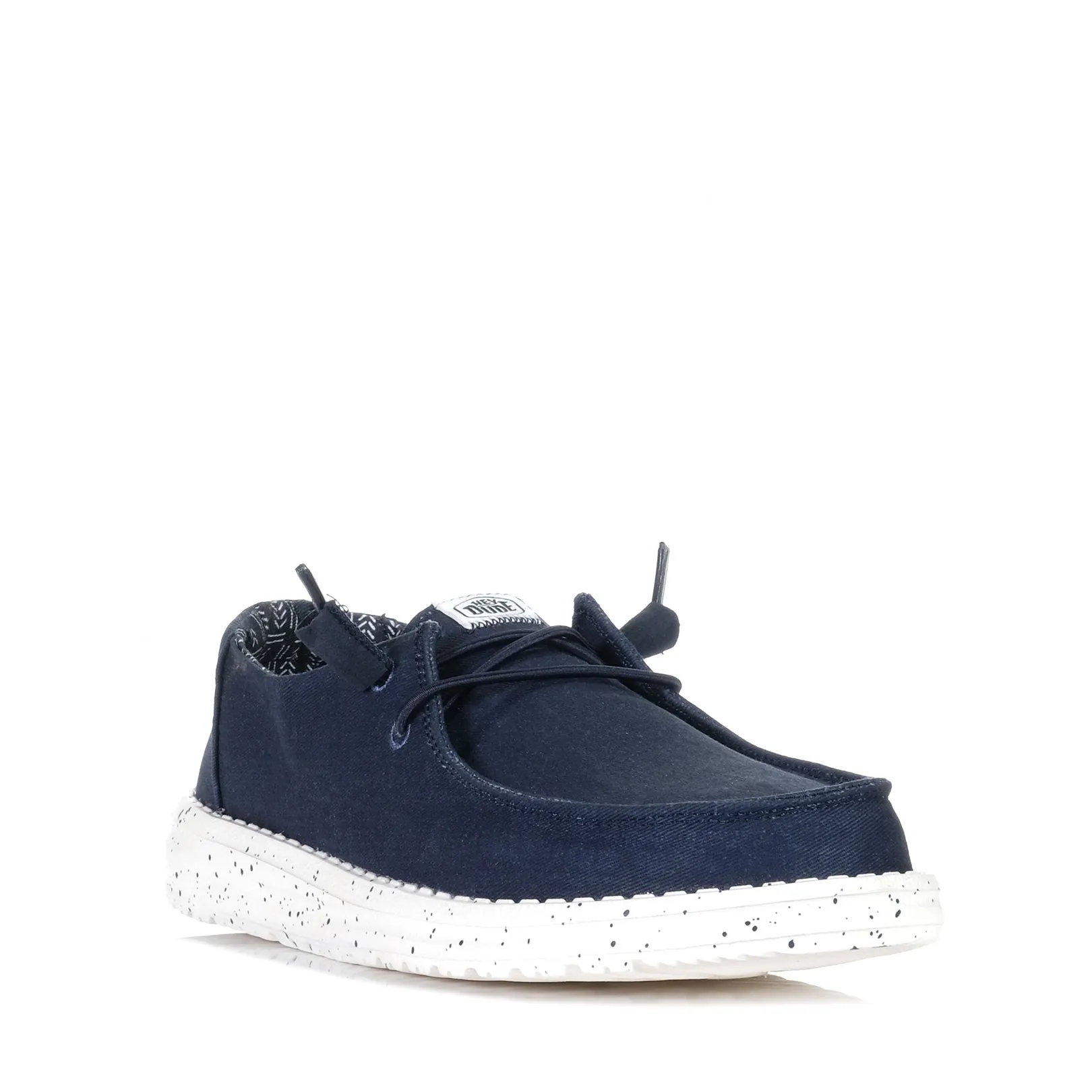 Hey Dude Womens Wendy Stretch Canvas Navy