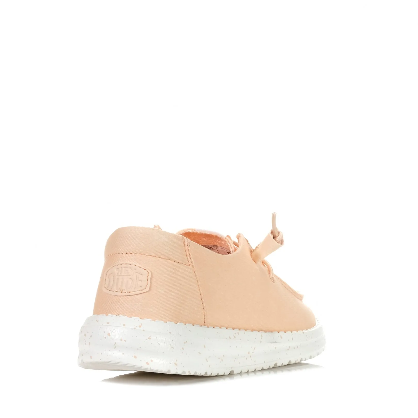 Hey Dude Womens Wendy Stretch Canvas Peach