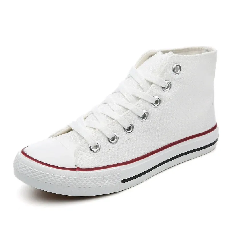 Hudson™ Canvas Gevulcaniseerde Heren Hoge Sneakers