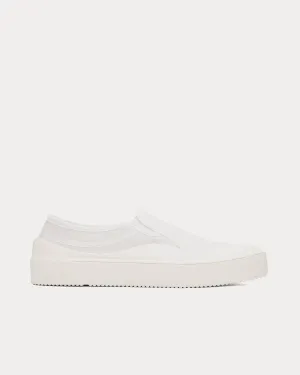 Iggy Basse White Slip On Sneakers