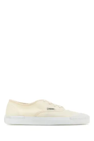 Ivory canvas Wes sneakers