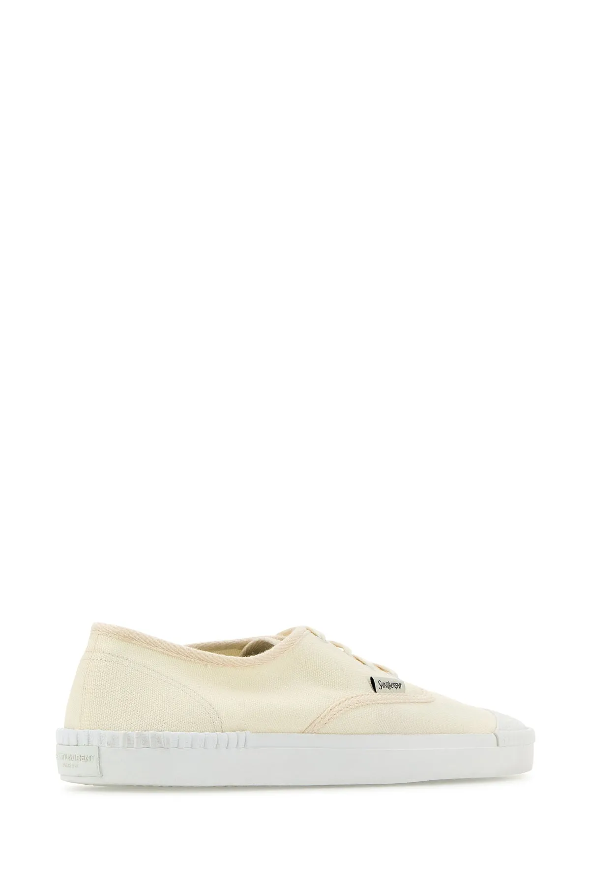 Ivory canvas Wes sneakers