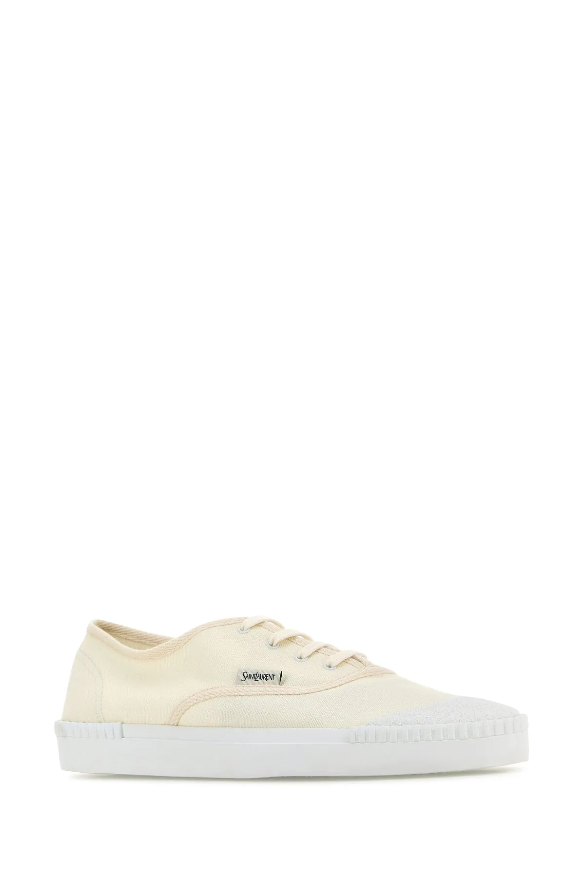 Ivory canvas Wes sneakers