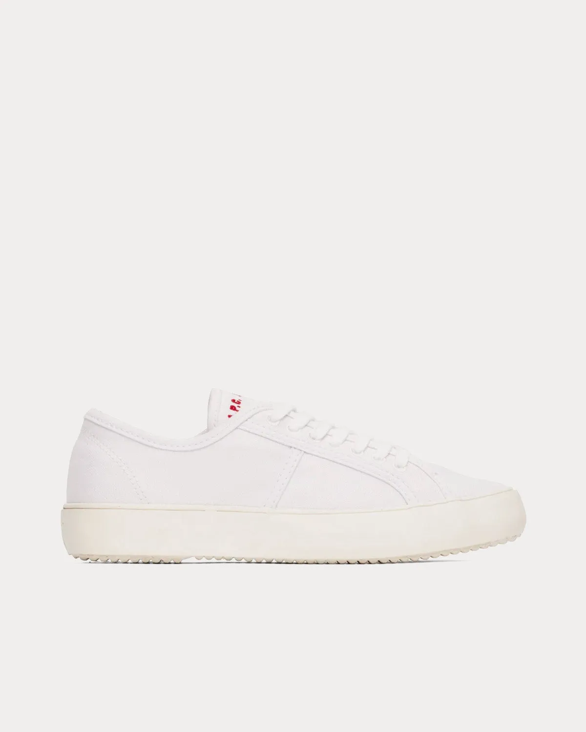 Jane Canvas 'Jane Birkin Edition' White Low Top Sneakers