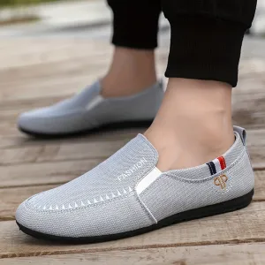 Mainalun Mens Loafers Versatile Lightweight Breathable Easy SlipOn Shoes