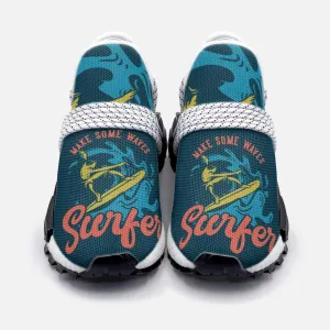 Make some waves surfer Unisex Lightweight Custom shoes