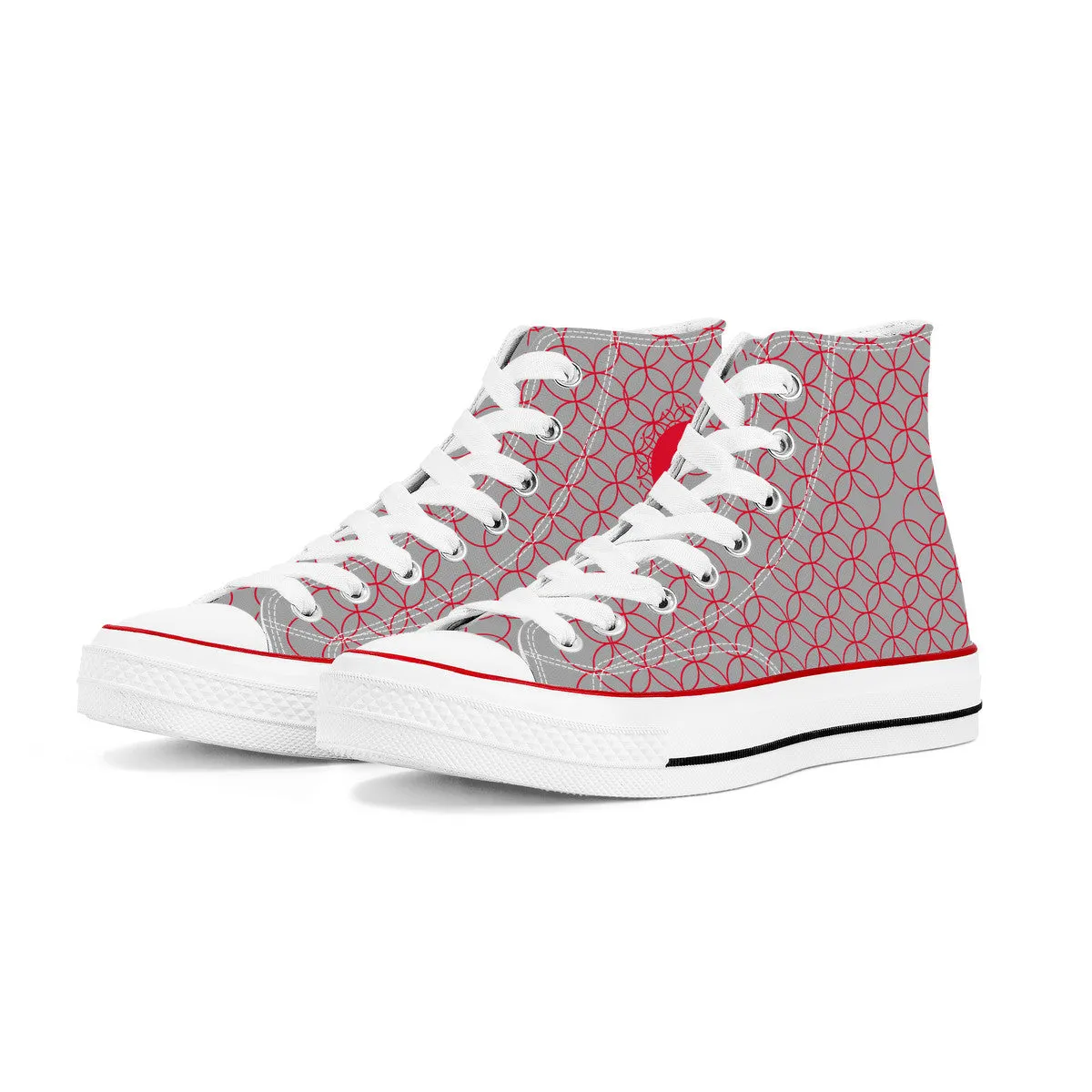 Marunouchi Line High Top Canvas Shoes