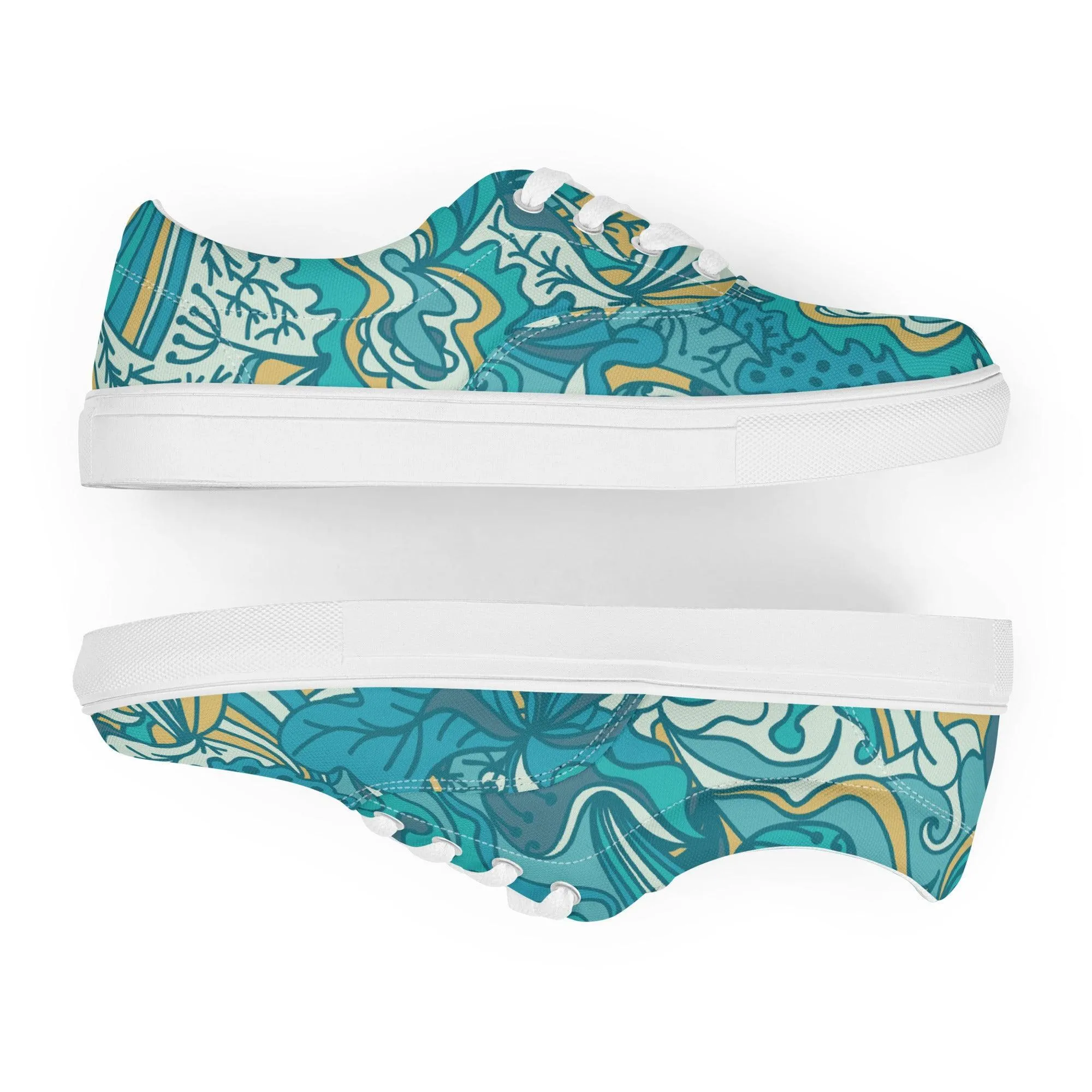 Masu Lace Up Canvas Sneakers