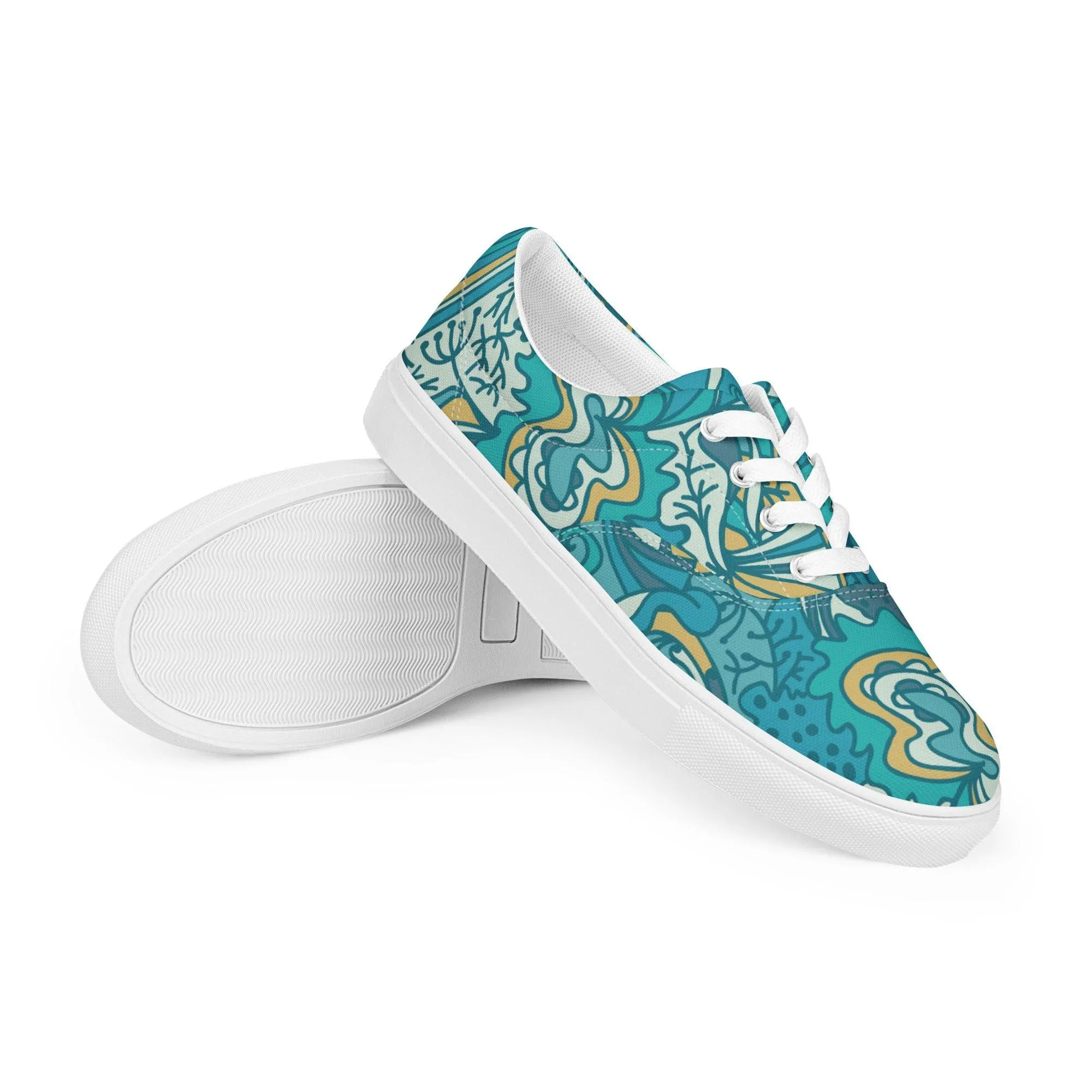 Masu Lace Up Canvas Sneakers