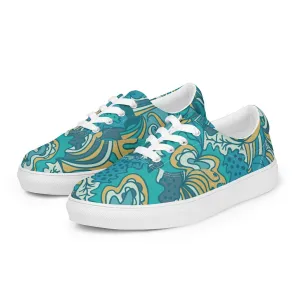 Masu Lace Up Canvas Sneakers