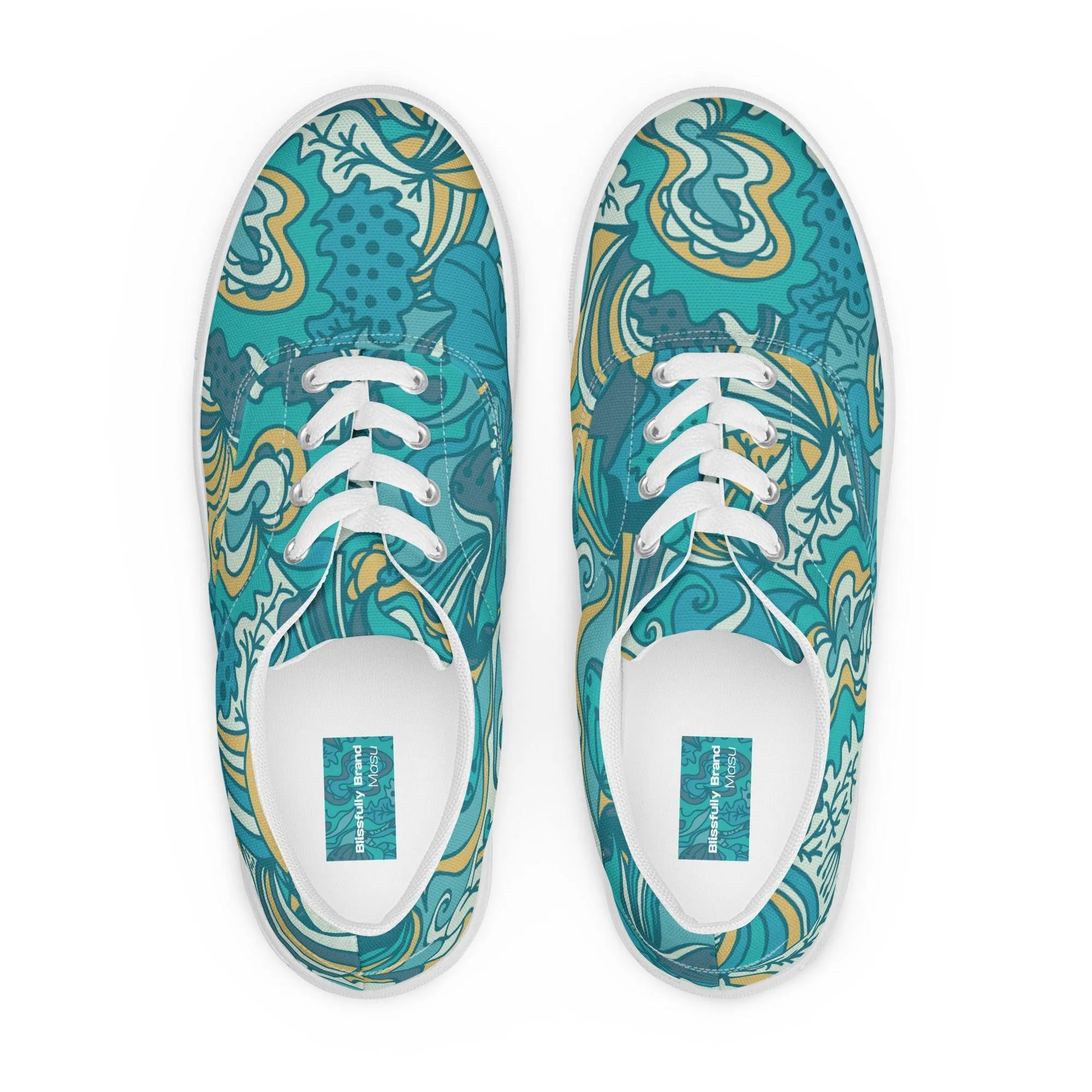 Masu Lace Up Canvas Sneakers