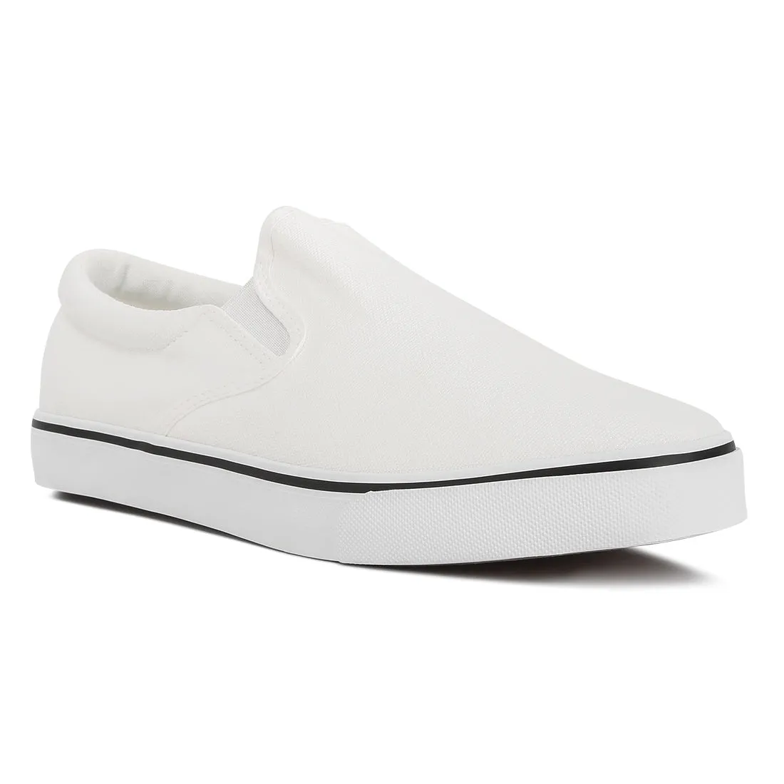 Men's Canvas Slip On Sneakers