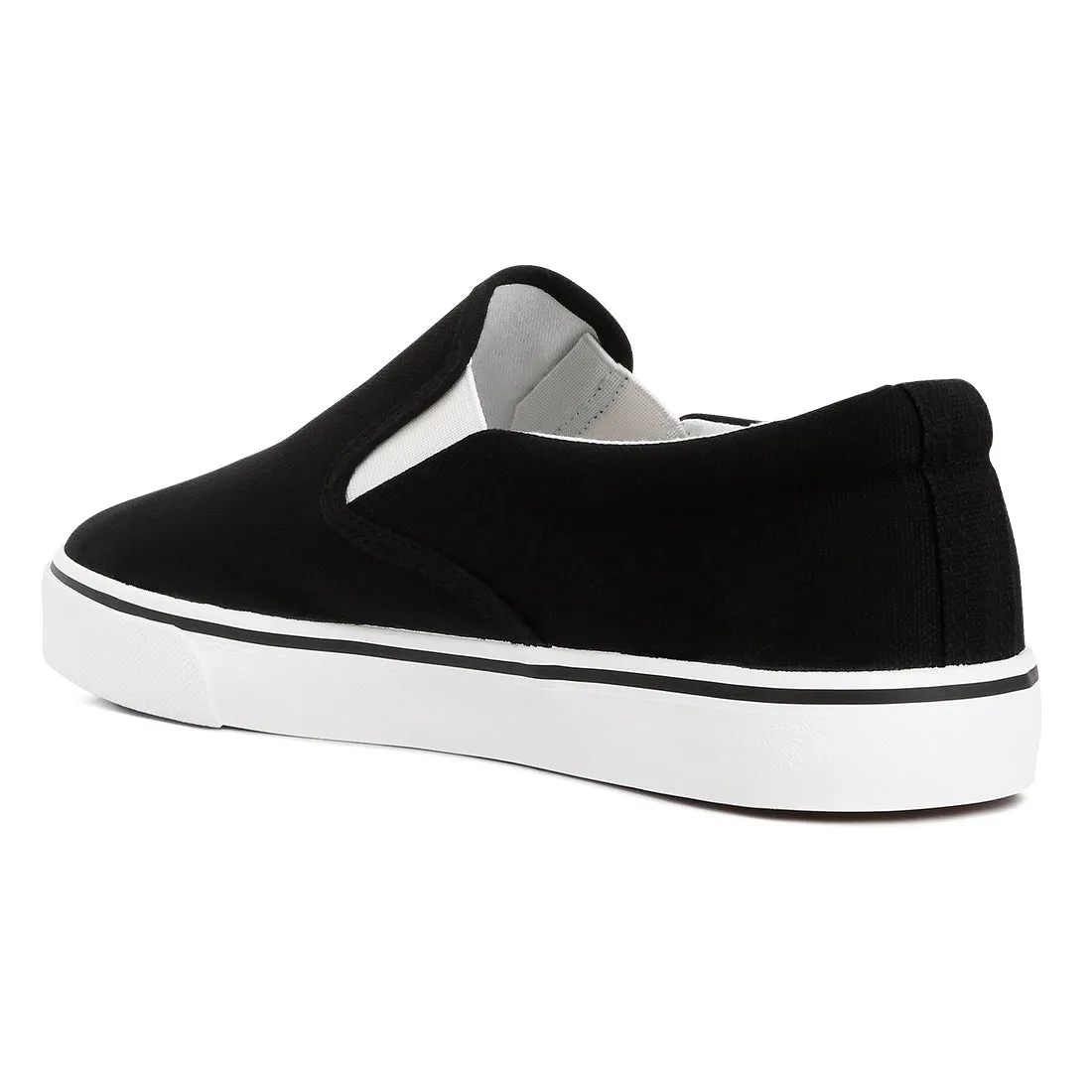 Men's Canvas Slip On Sneakers