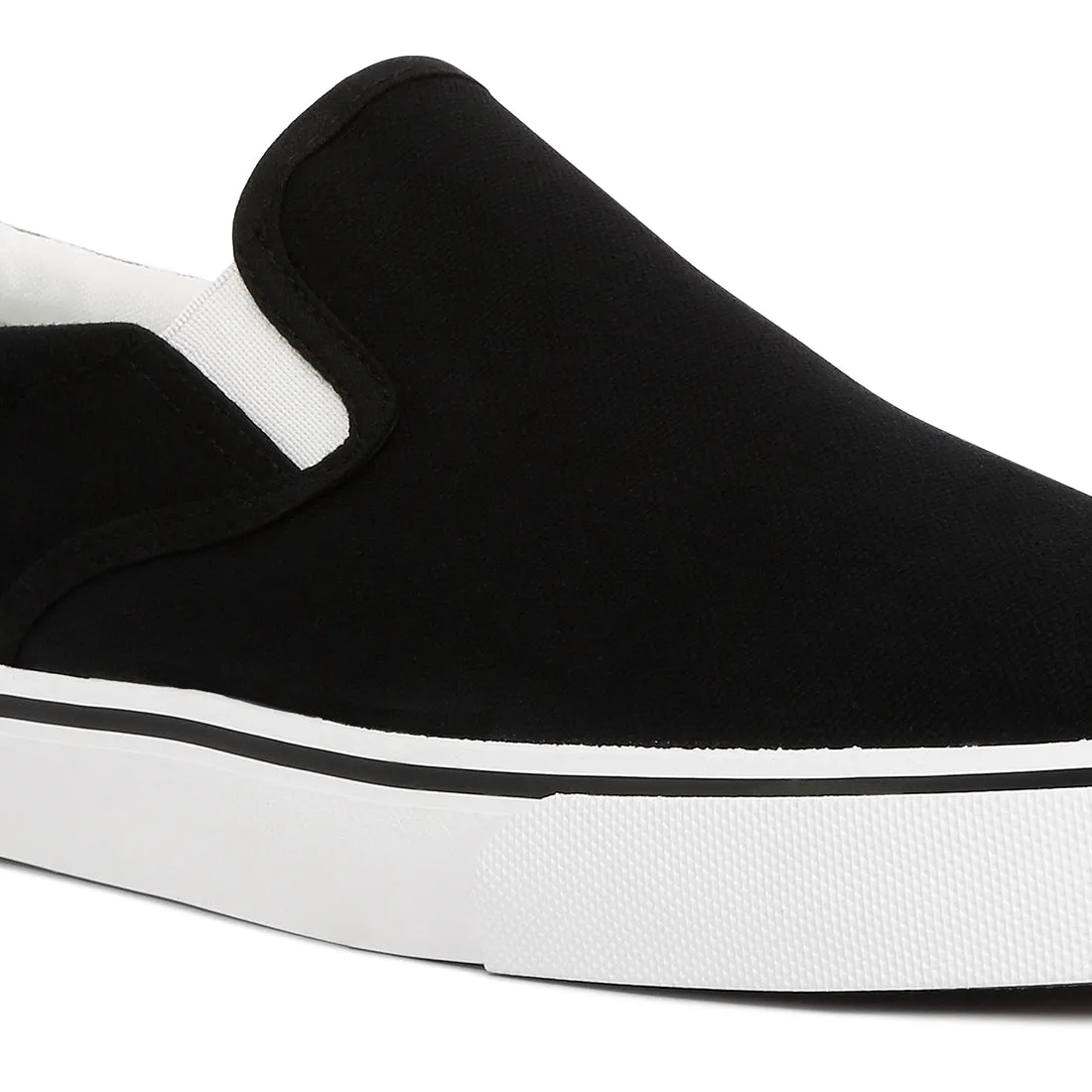 Men's Canvas Slip On Sneakers