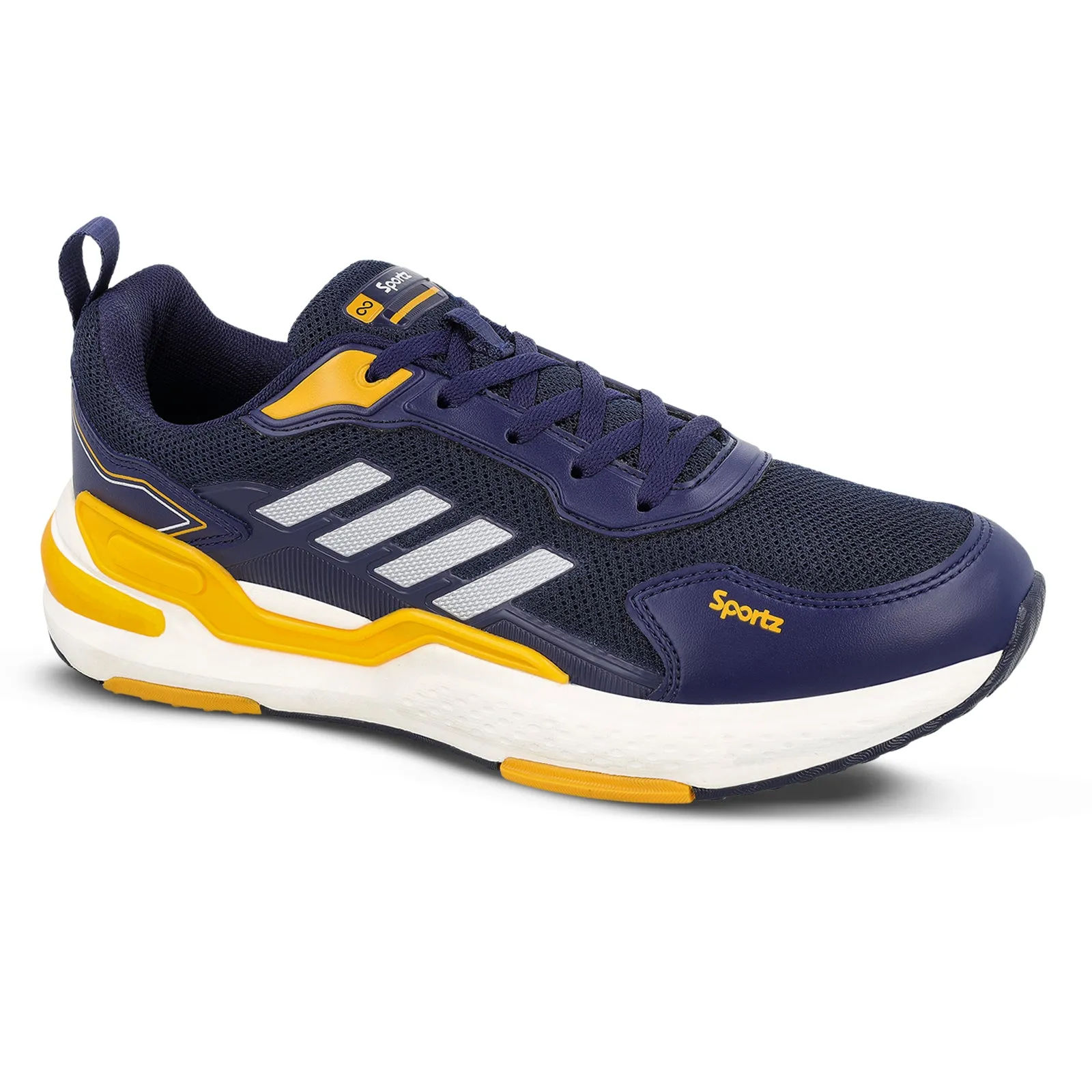 Men's Lace-up Sports Shoe - WS9135 Navy Blue