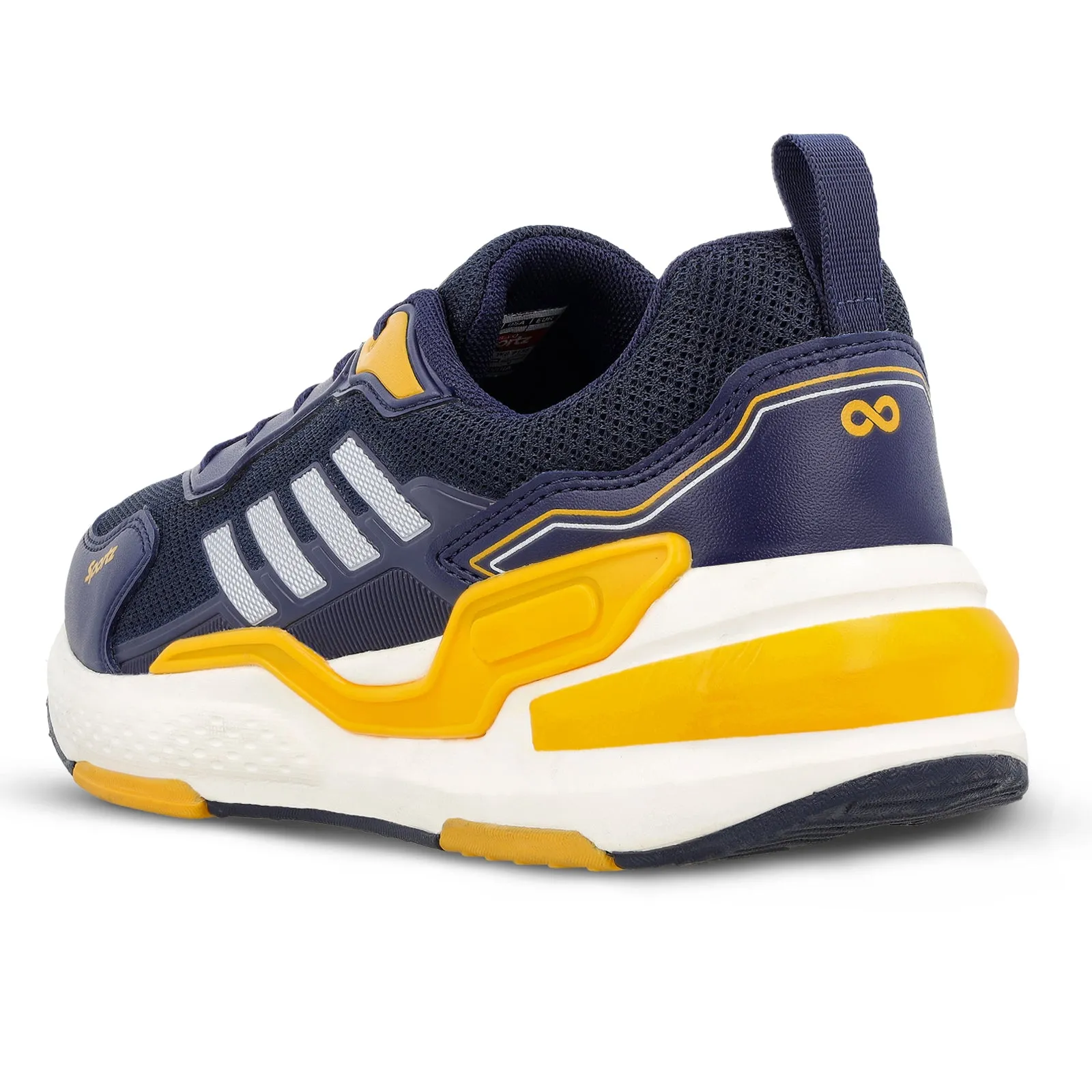 Men's Lace-up Sports Shoe - WS9135 Navy Blue