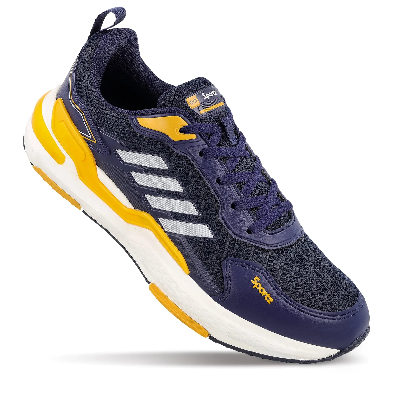 Men's Lace-up Sports Shoe - WS9135 Navy Blue