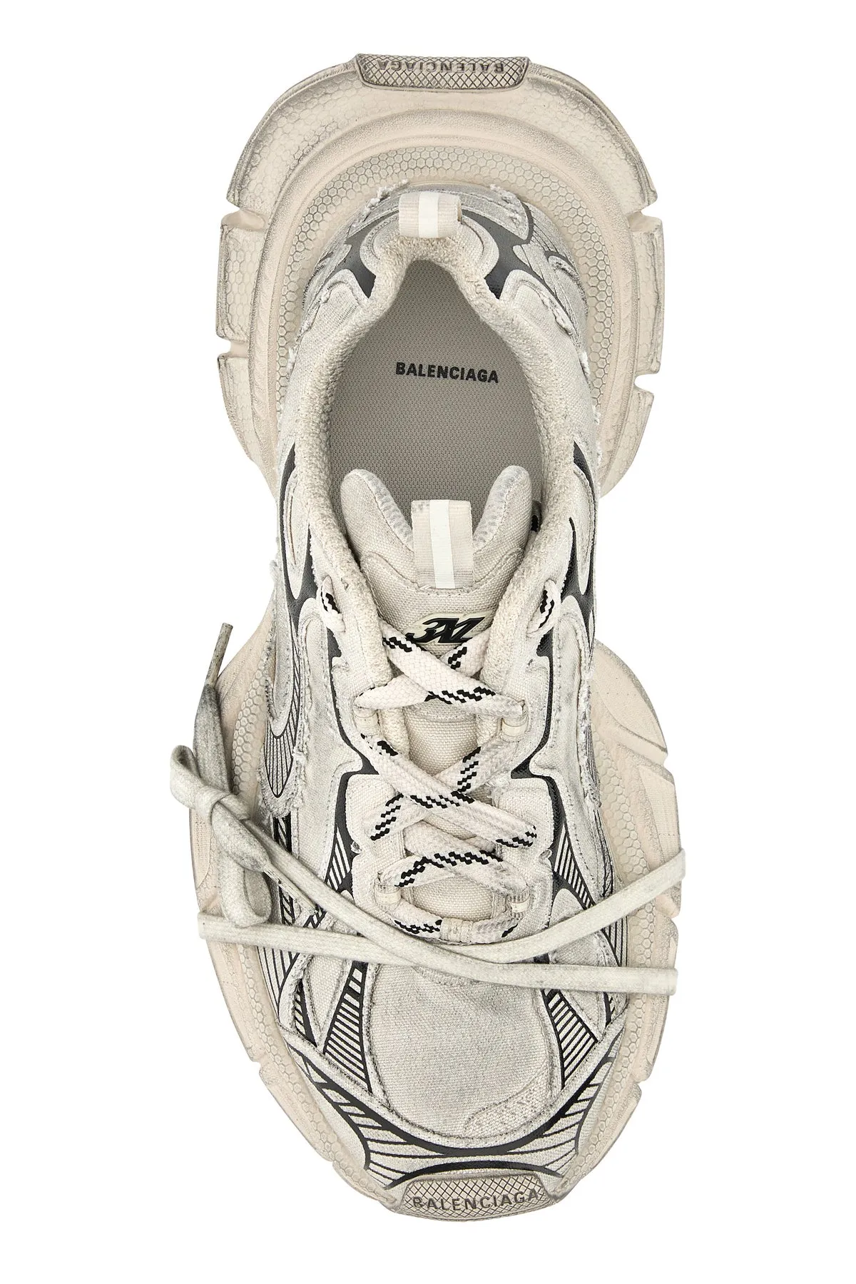 Multicolor canvas 3XL sneakers