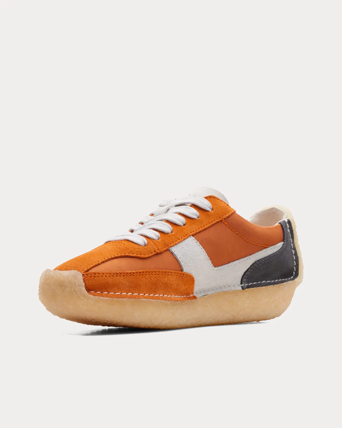 Natalie Run Orange Combination Low Top Sneakers