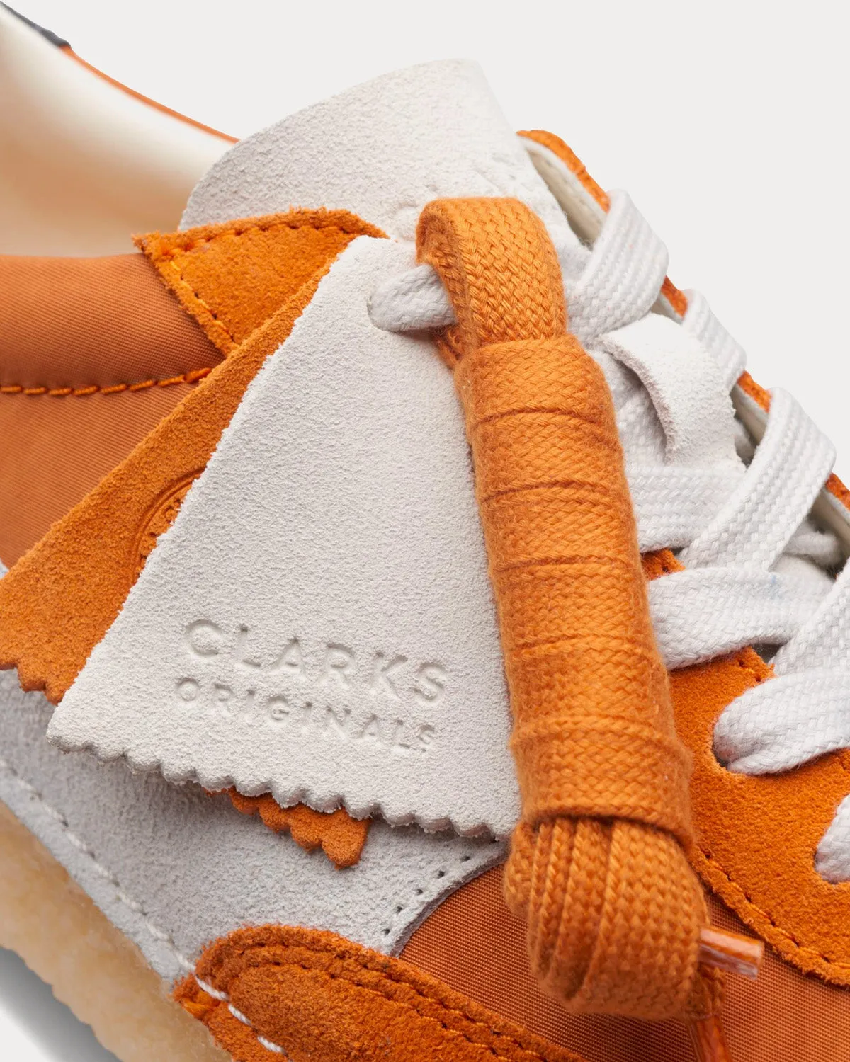 Natalie Run Orange Combination Low Top Sneakers