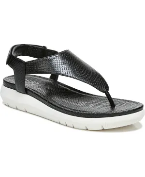 Naturalizer Womens Meghan Thong Sandals Black Size 6.5 Medium F Pair of Shoes